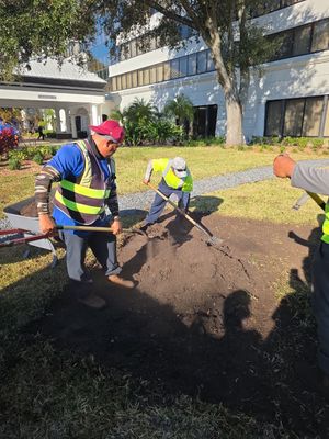 Marriott Hotel | Smoking Area Landscaping