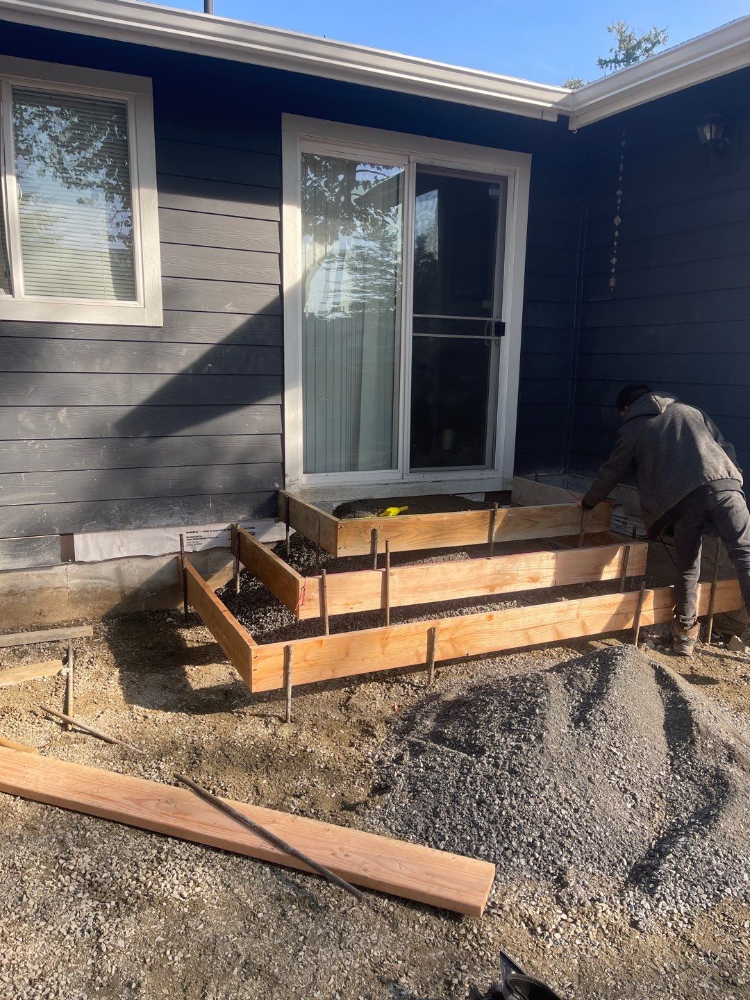 Mike | Patio Rennovation, Concrete Project by Jireh Asphalt & Concrete Inc 