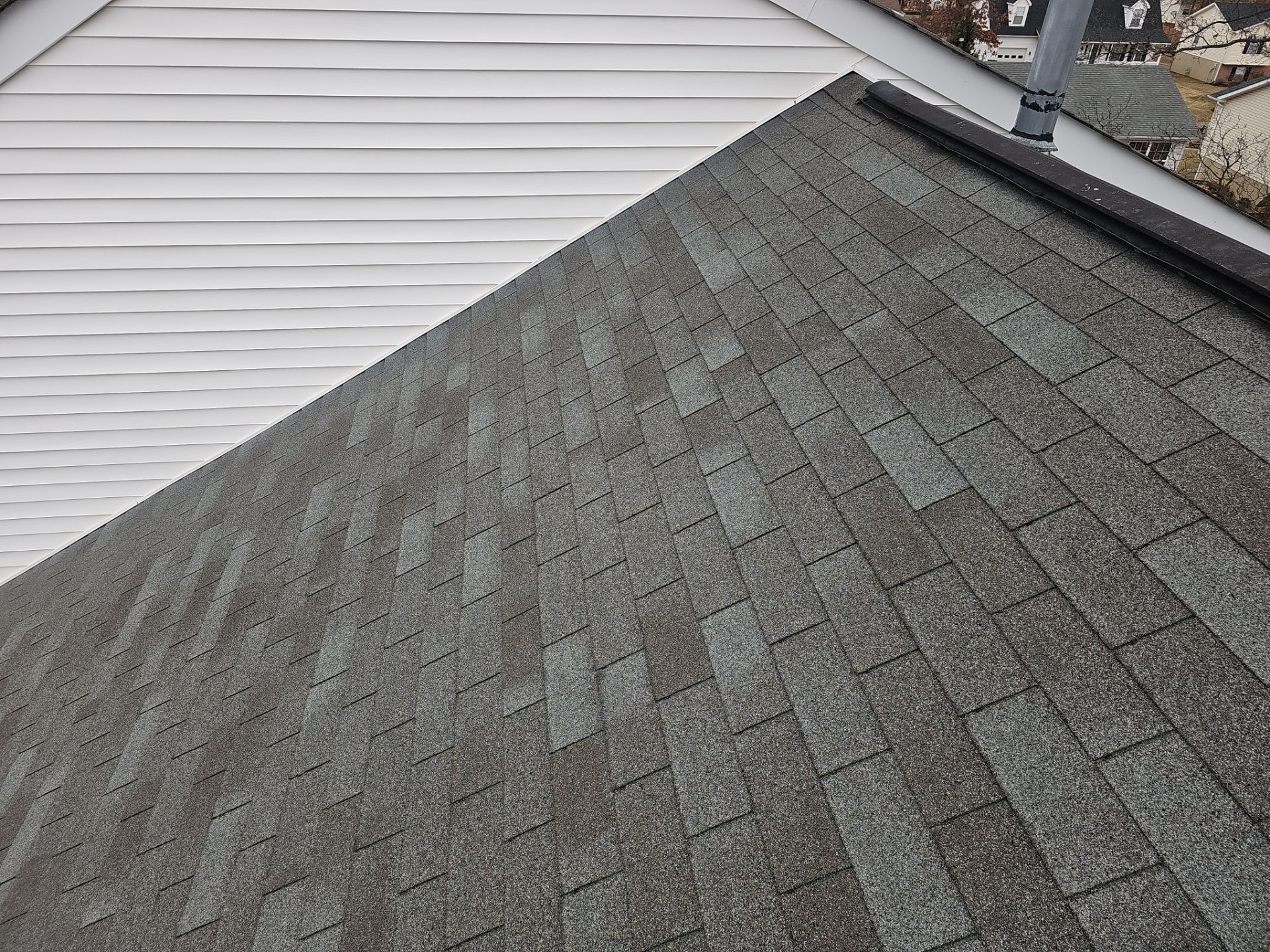 Roof Replacement - Charcoal Black by Winchester Roofing