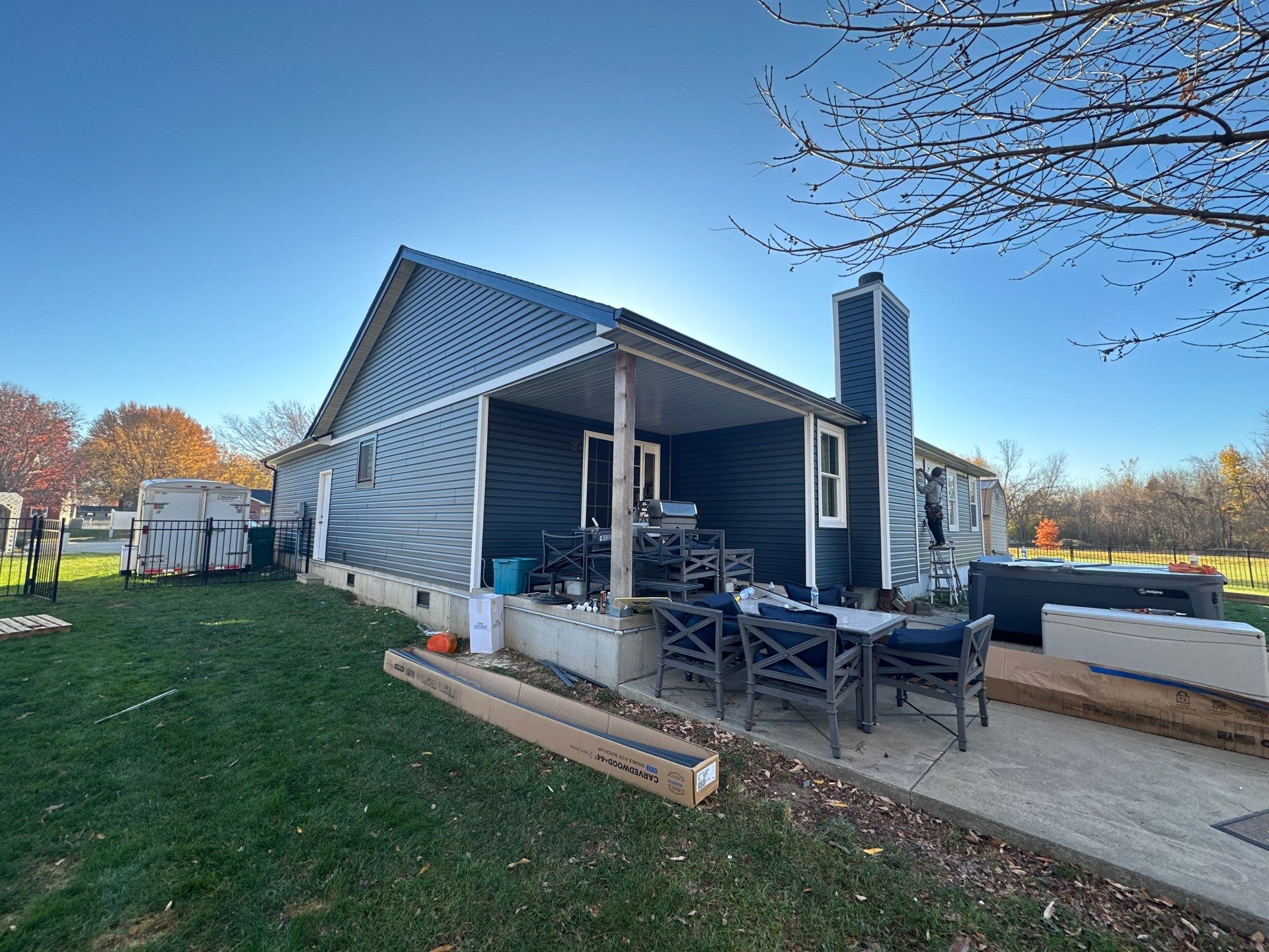 Installation of New Siding  by H&F Exteriors