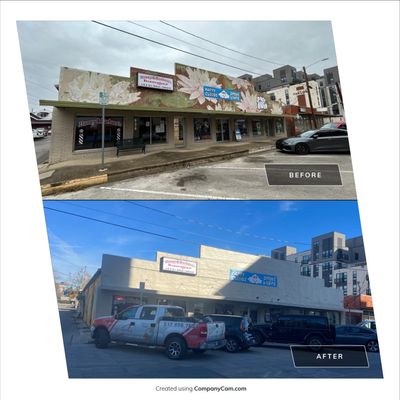 New Beginnings: A Fresh Canvas for Your Commercial Strip Center Exterior