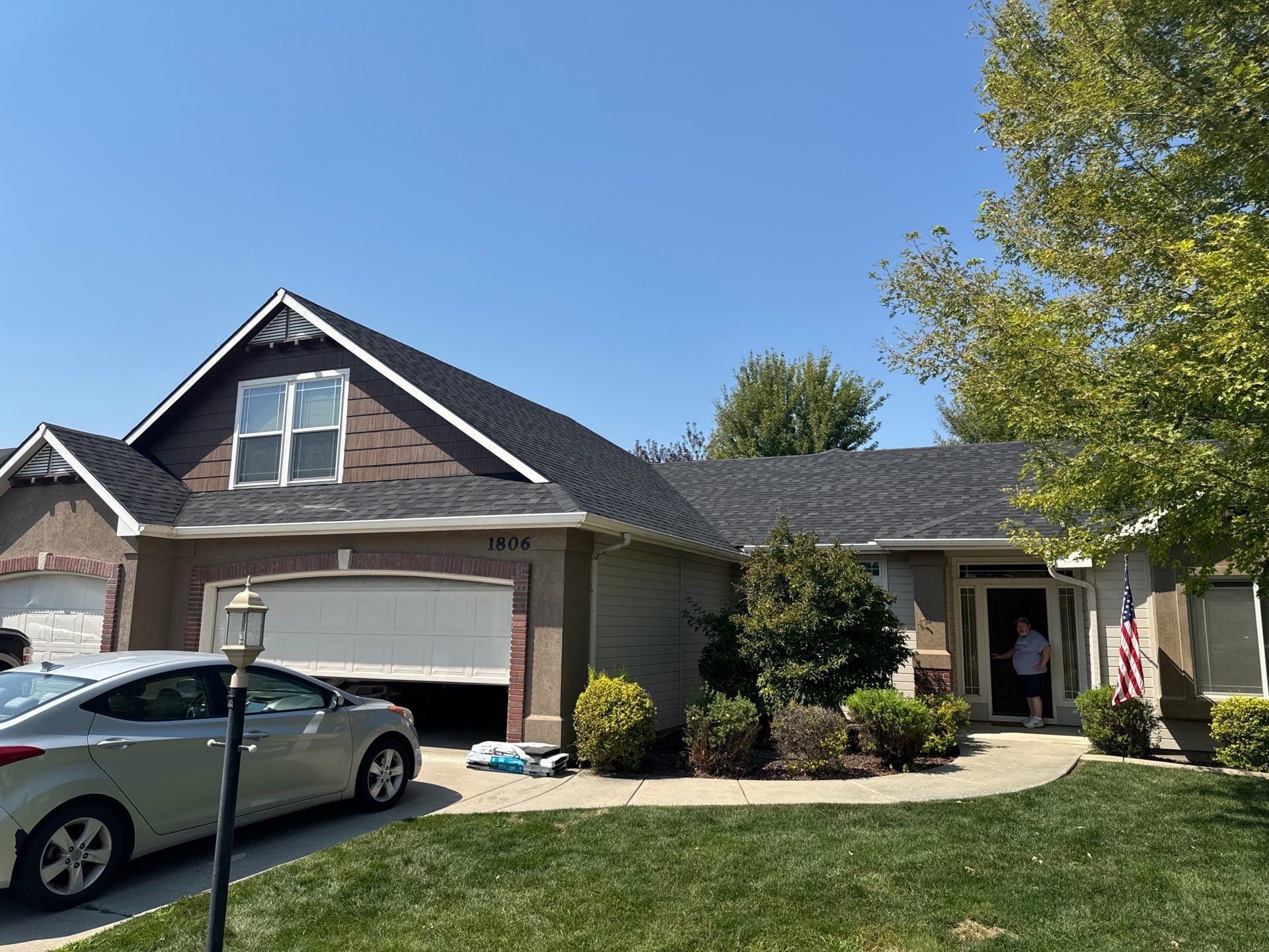 Complete Residential Roof Replacement Featuring Architectural Shingles in Meridian by Olive Roofing