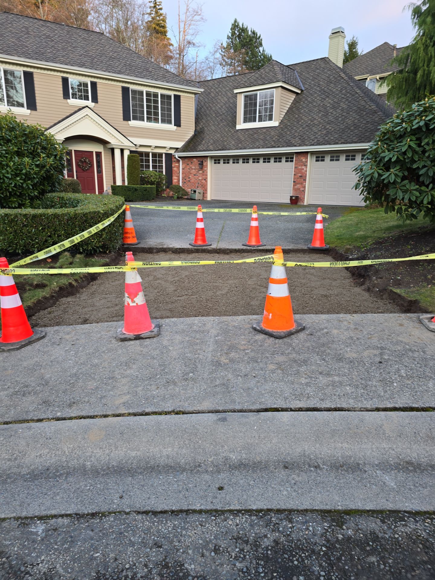Concrete Driveway Patch Repair & Sealer | Mukilteo  by Jireh Asphalt & Concrete Inc 