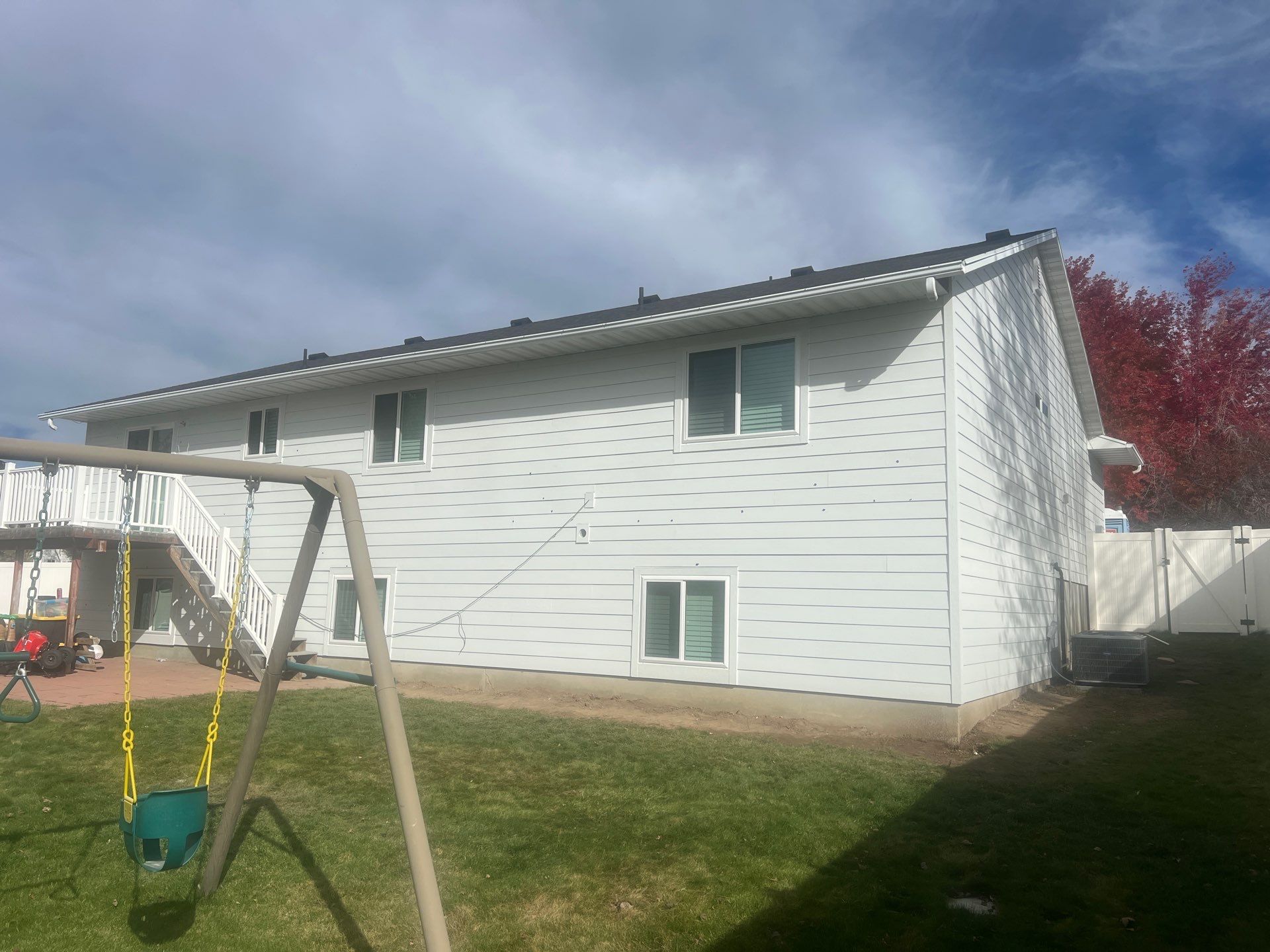 Smithfield | Vinyl Demo, Low-E Insulation & Hardie Upgrade | Arctic White    by Ideal Siding Utah