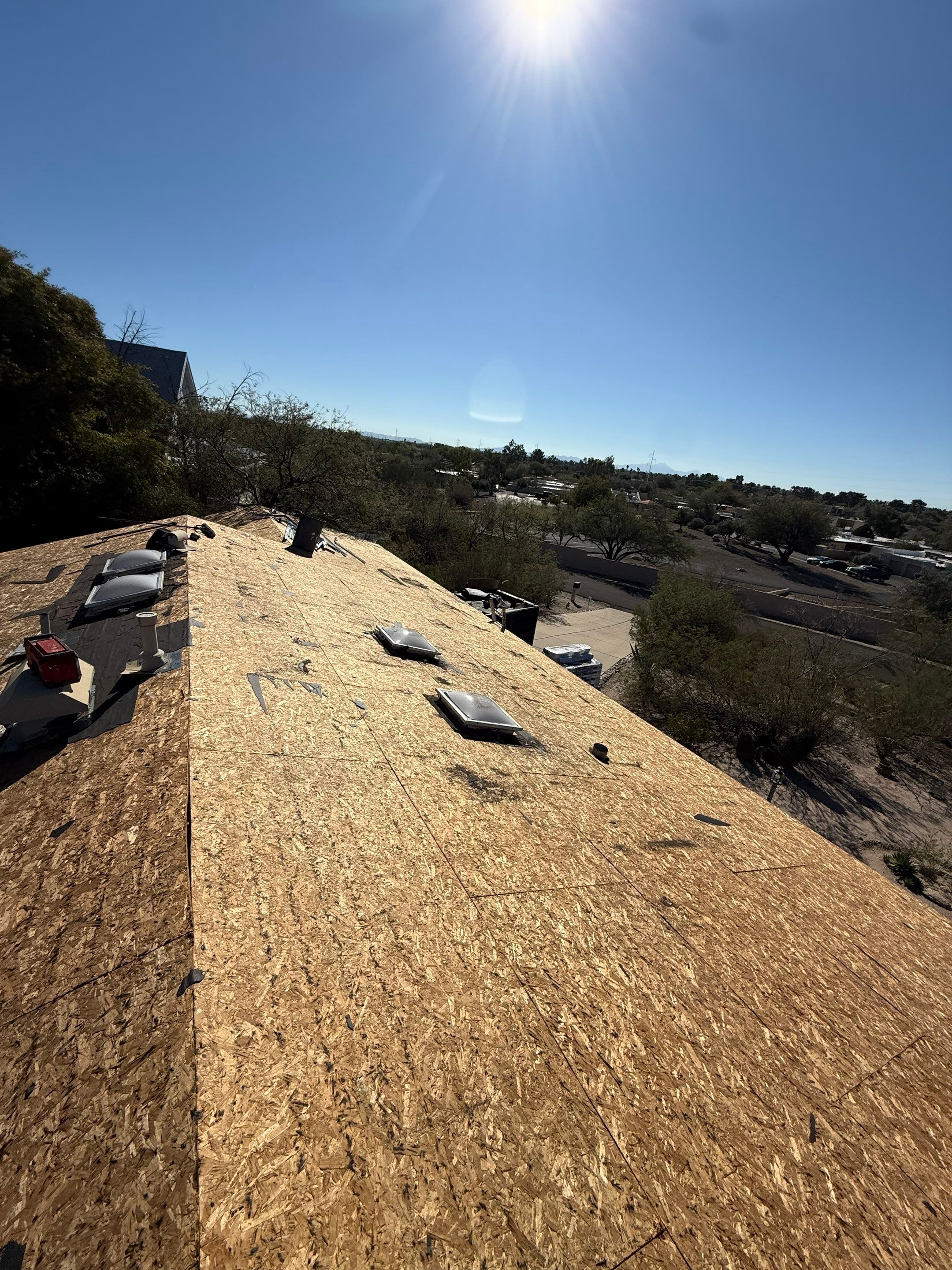 Project in Tucson by West Coast Roofing AZ