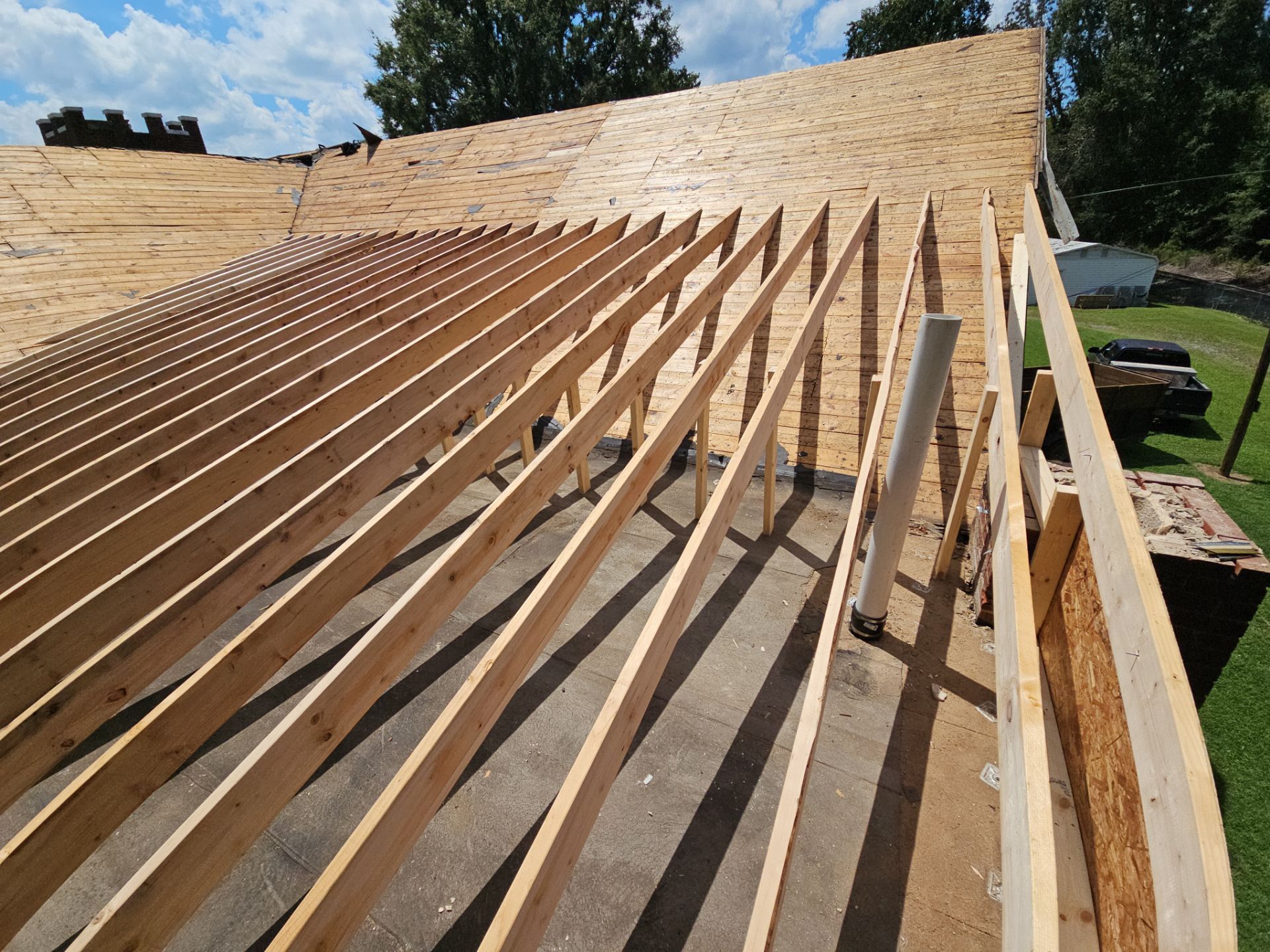 Church roof by BROCK BUILDERS