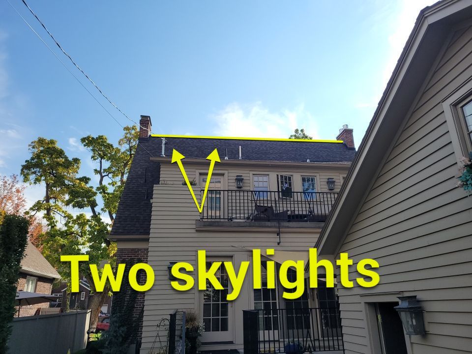 New Velux Skylights using Velux Skylights by The Roof Doctor