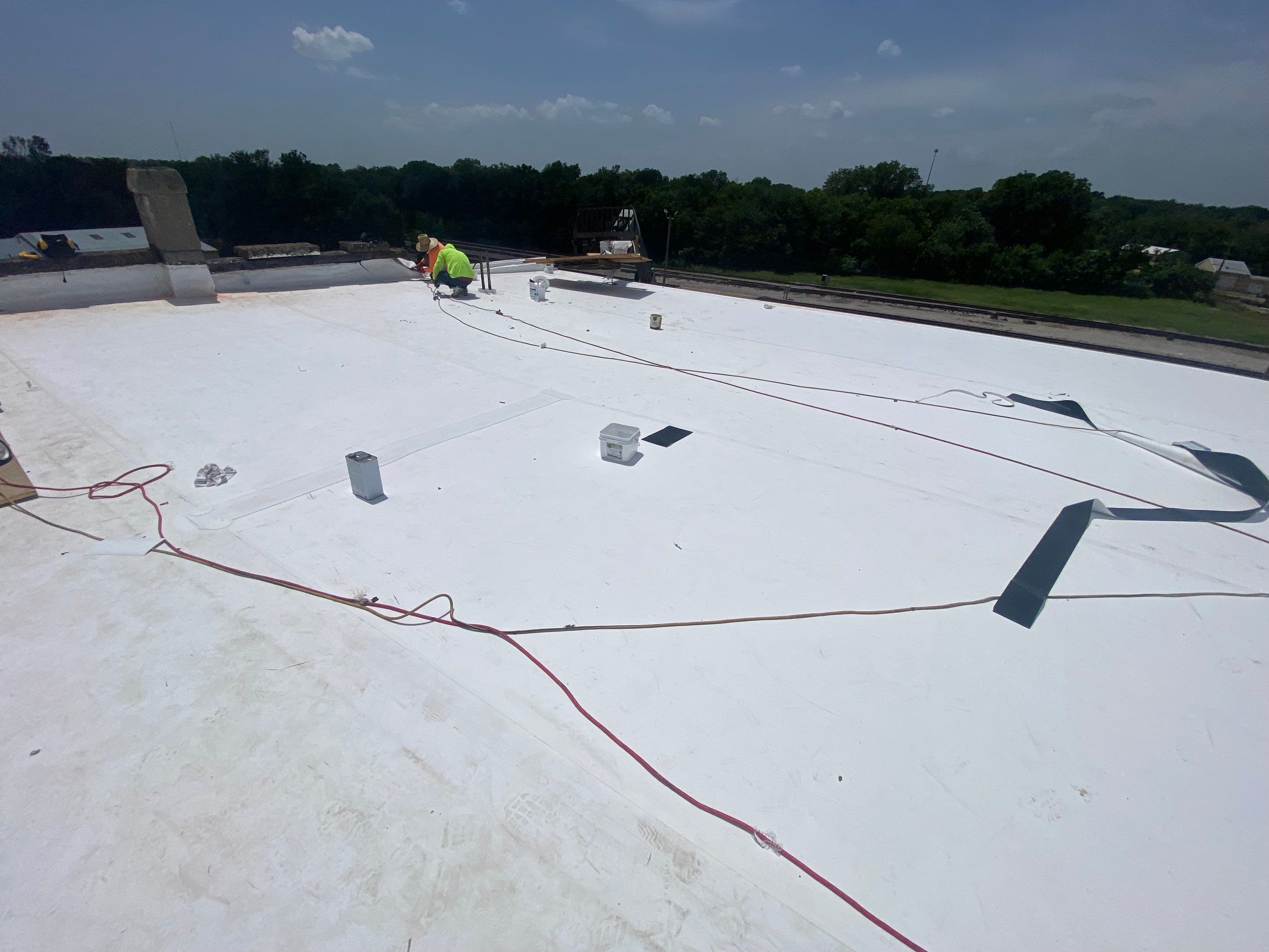 TPO Project in McAlester by Decor Roofing & Restoration