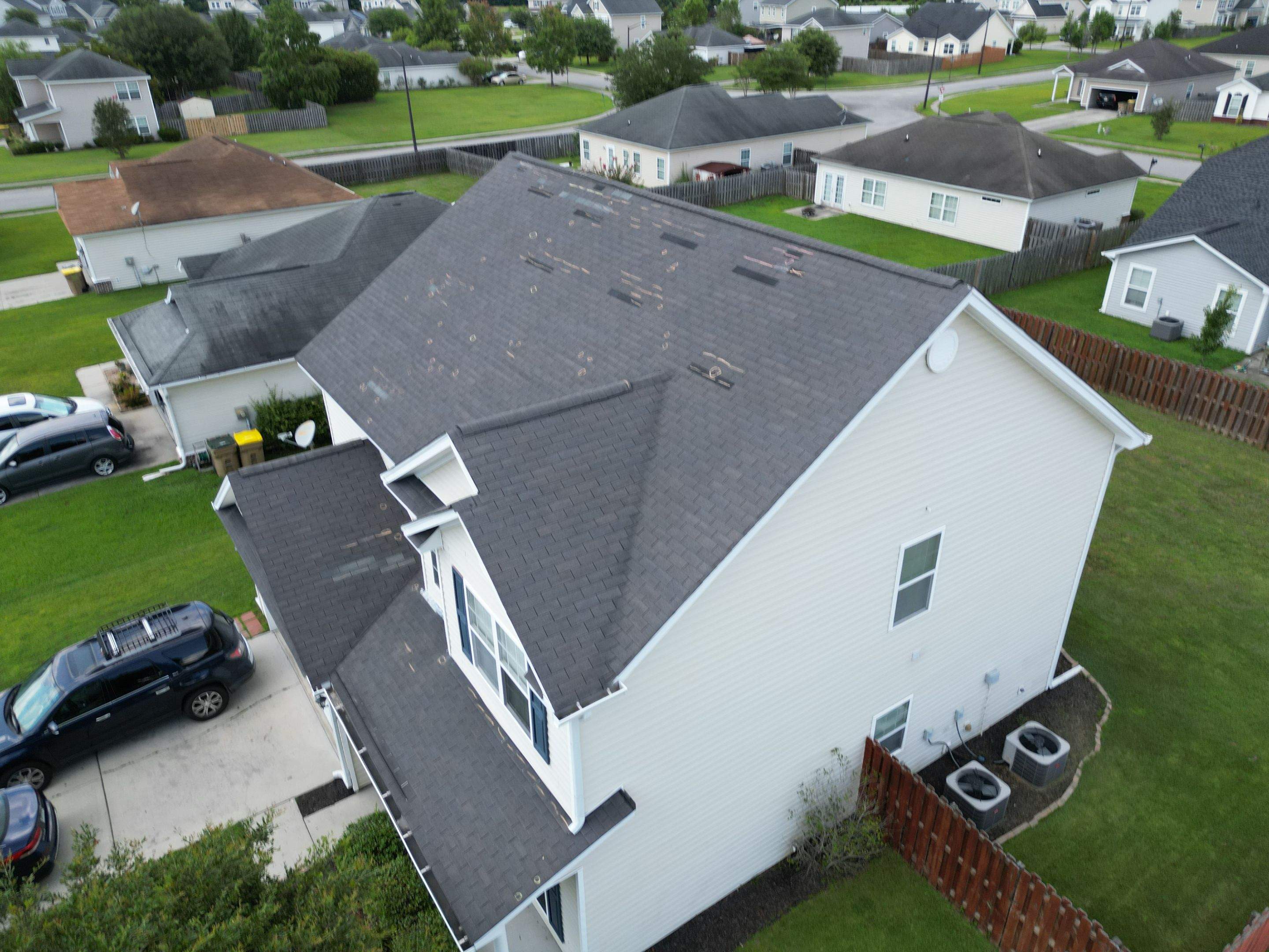 Residential Roofing Installation using Atlas Pinnacle Pristine Black Shadow by Talya Roofing