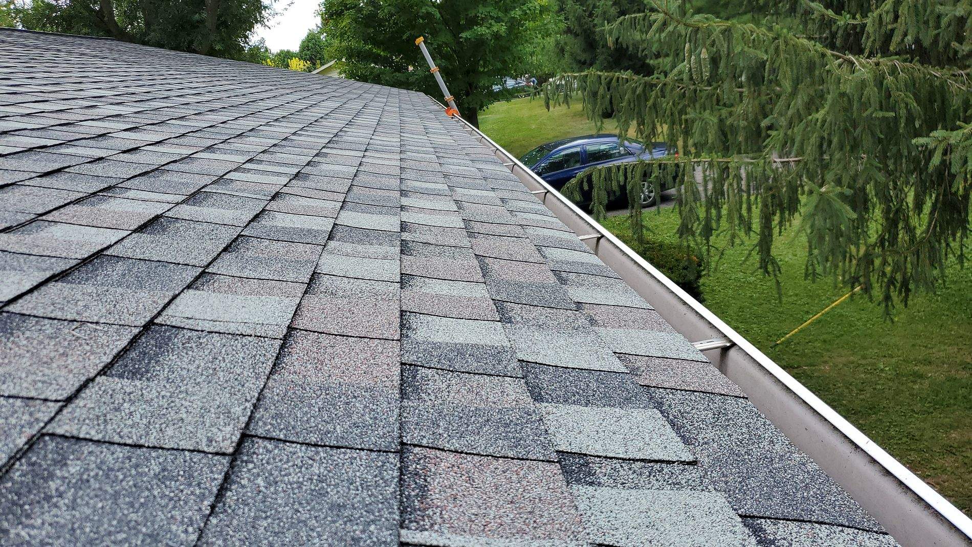 Residential Roofing Installation using CertainTeed Landmark Lifetime Architectural Shingles- Max Def Colonial Slate by Roof Right Inc