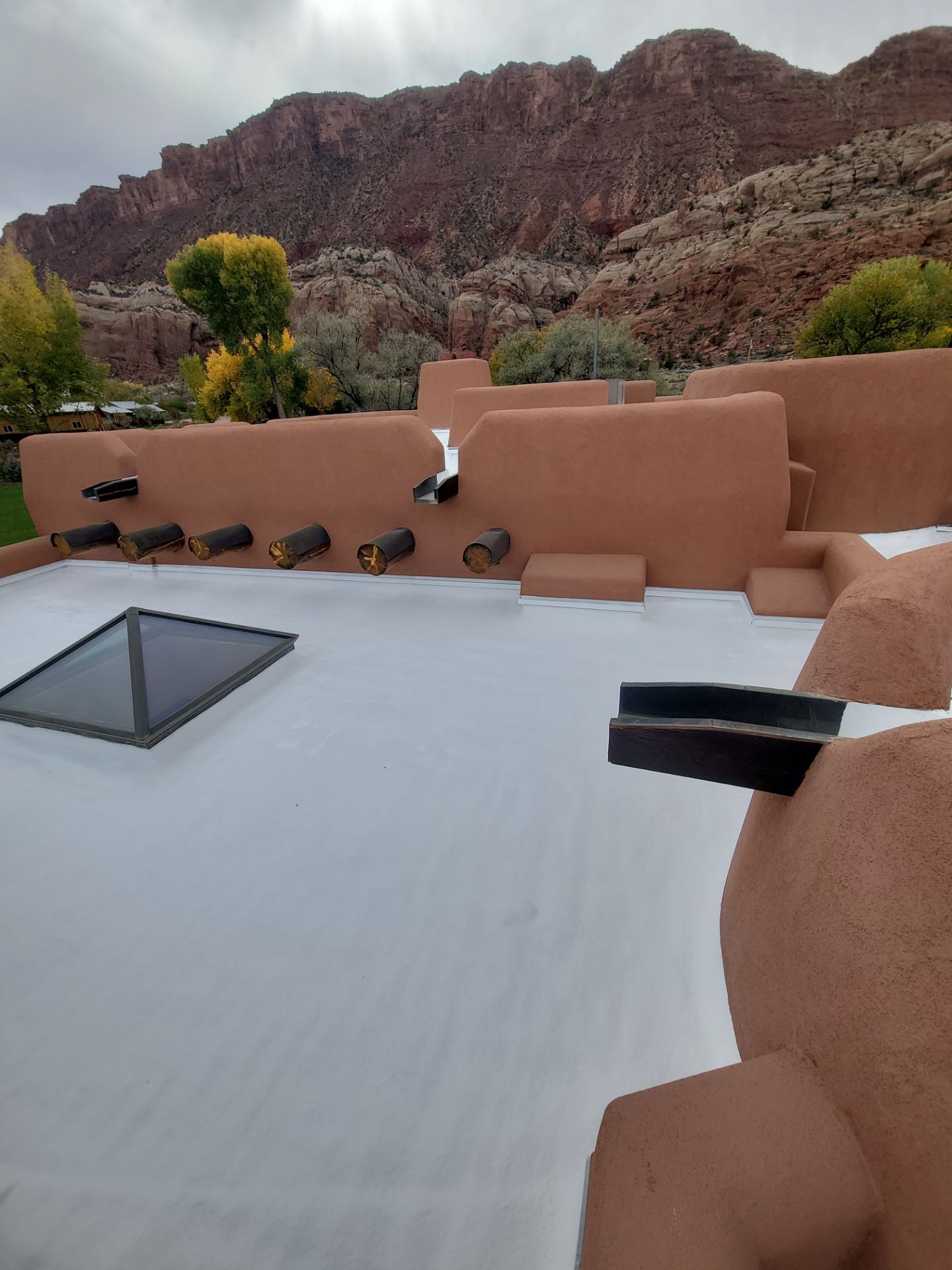 White Flat Roof Installation in Castle Valley, UT by Innovative Roofing Solutions