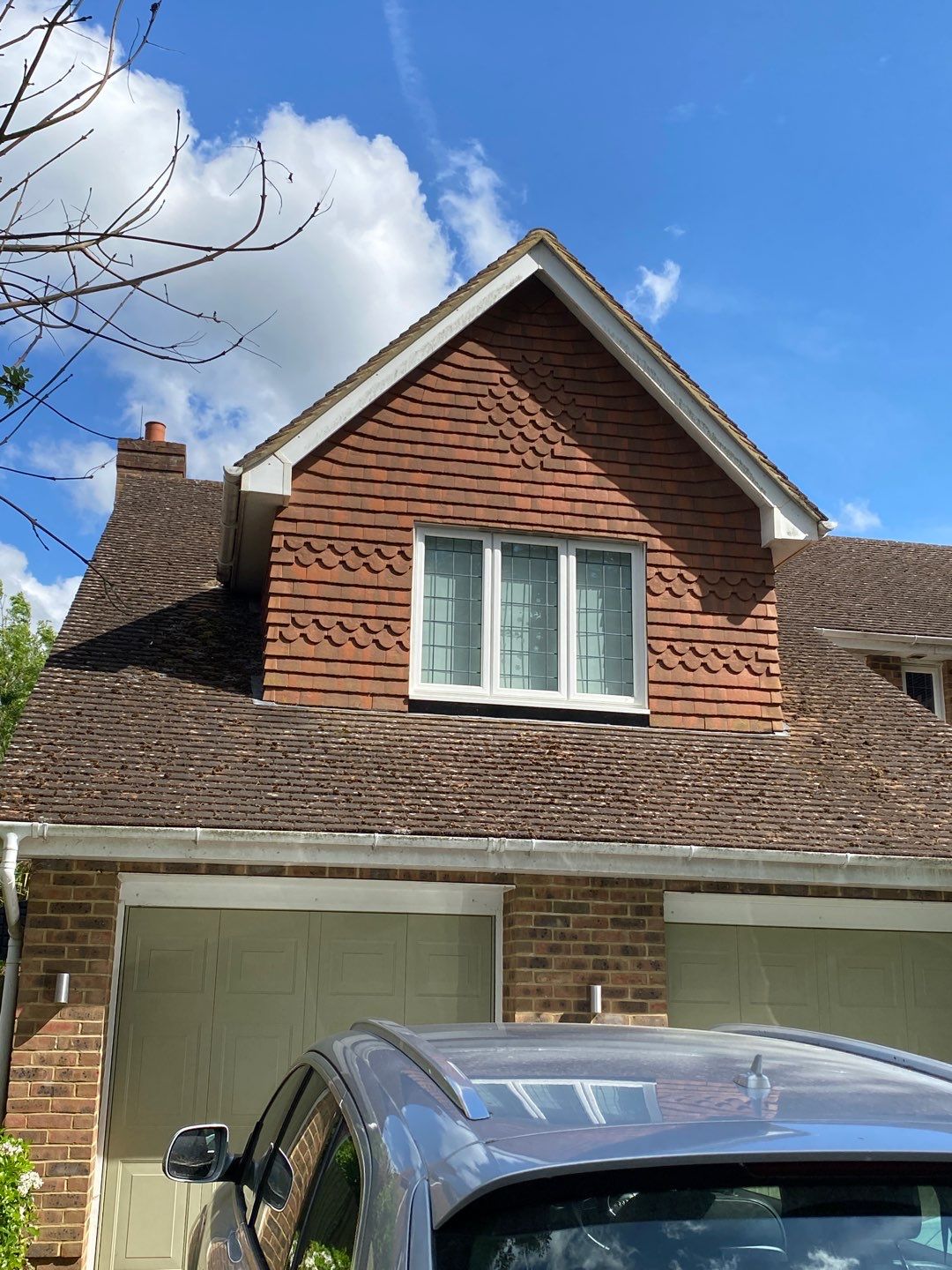 Roof Clean - Biocide Treatment using Honda 15lpm Low Pressure Washing Machine by Ges Exterior Cleaning ltd