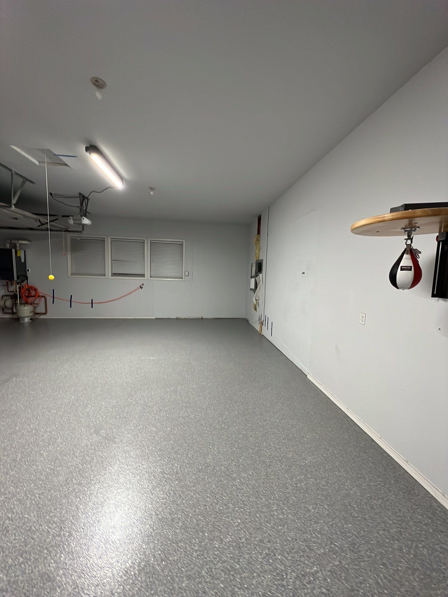 Garage Transformation using Canfield Hybrid & Grey Croc Cabinets by Croc Coatings, LLC