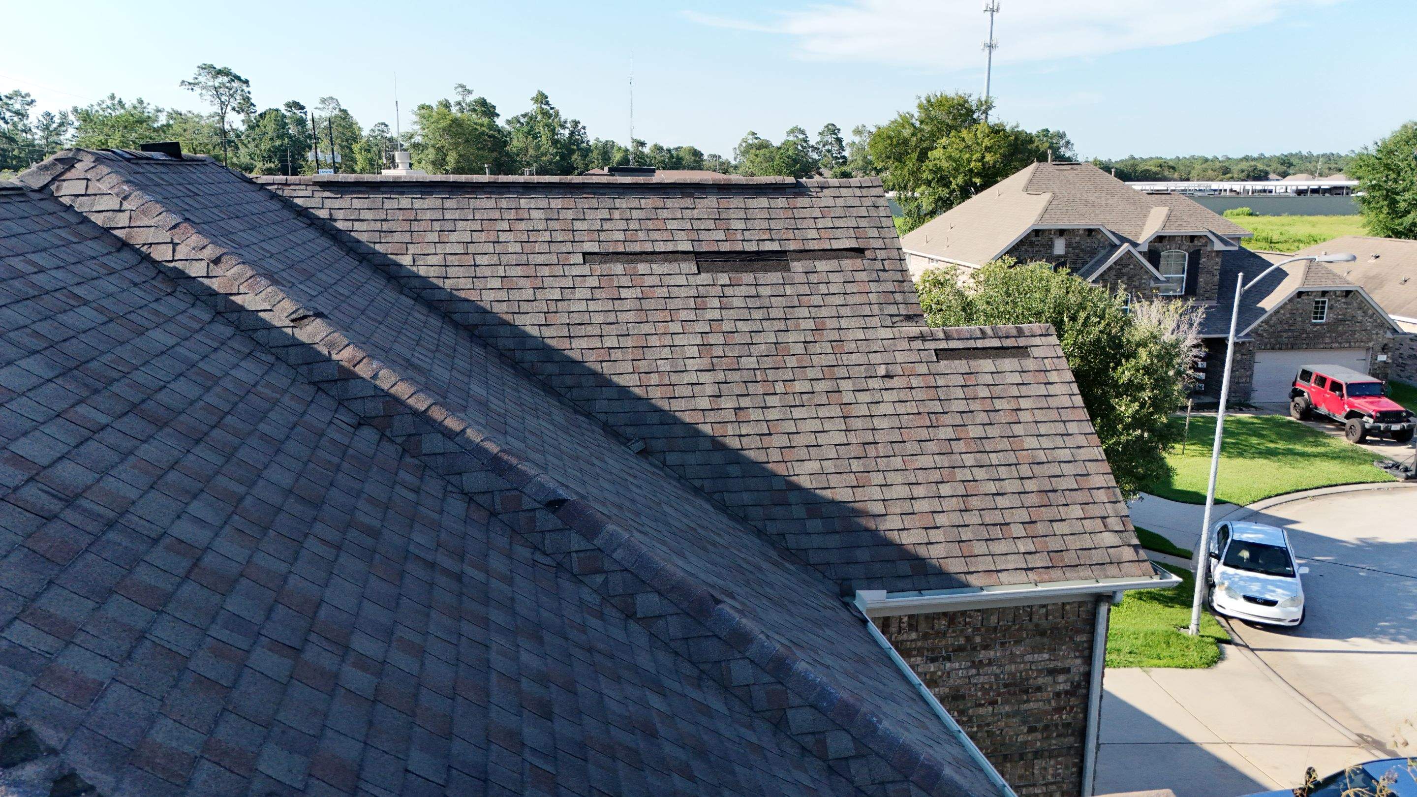 Poolside Home Roof Replacement — Spring, TX by PL Roofing & SB Roofing, LLC.