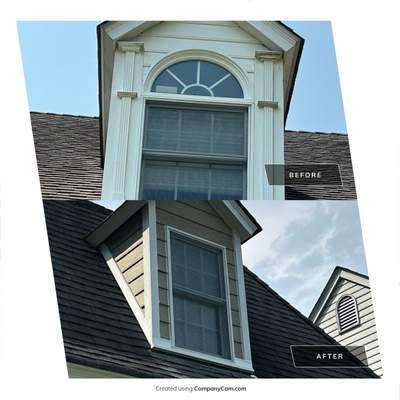 Siding Installation using JH Select Cedarmill Eased Edge