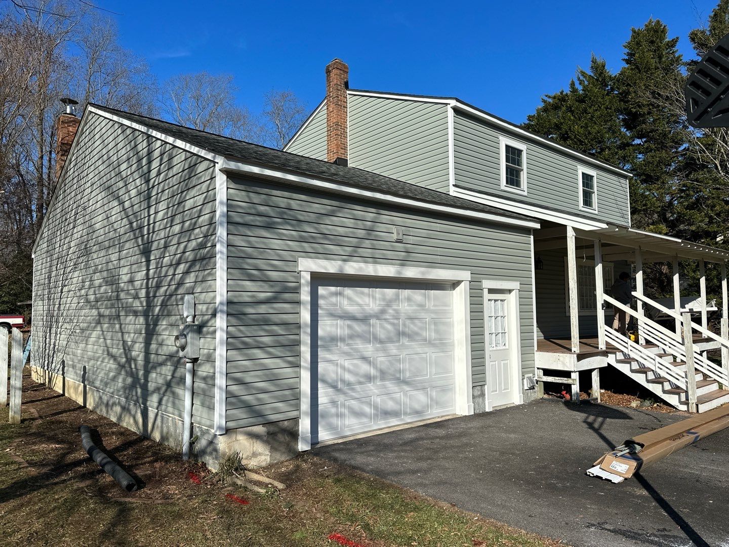 Siding Installation using Vinyl - CertainTeed Main Street by ExteriorPros