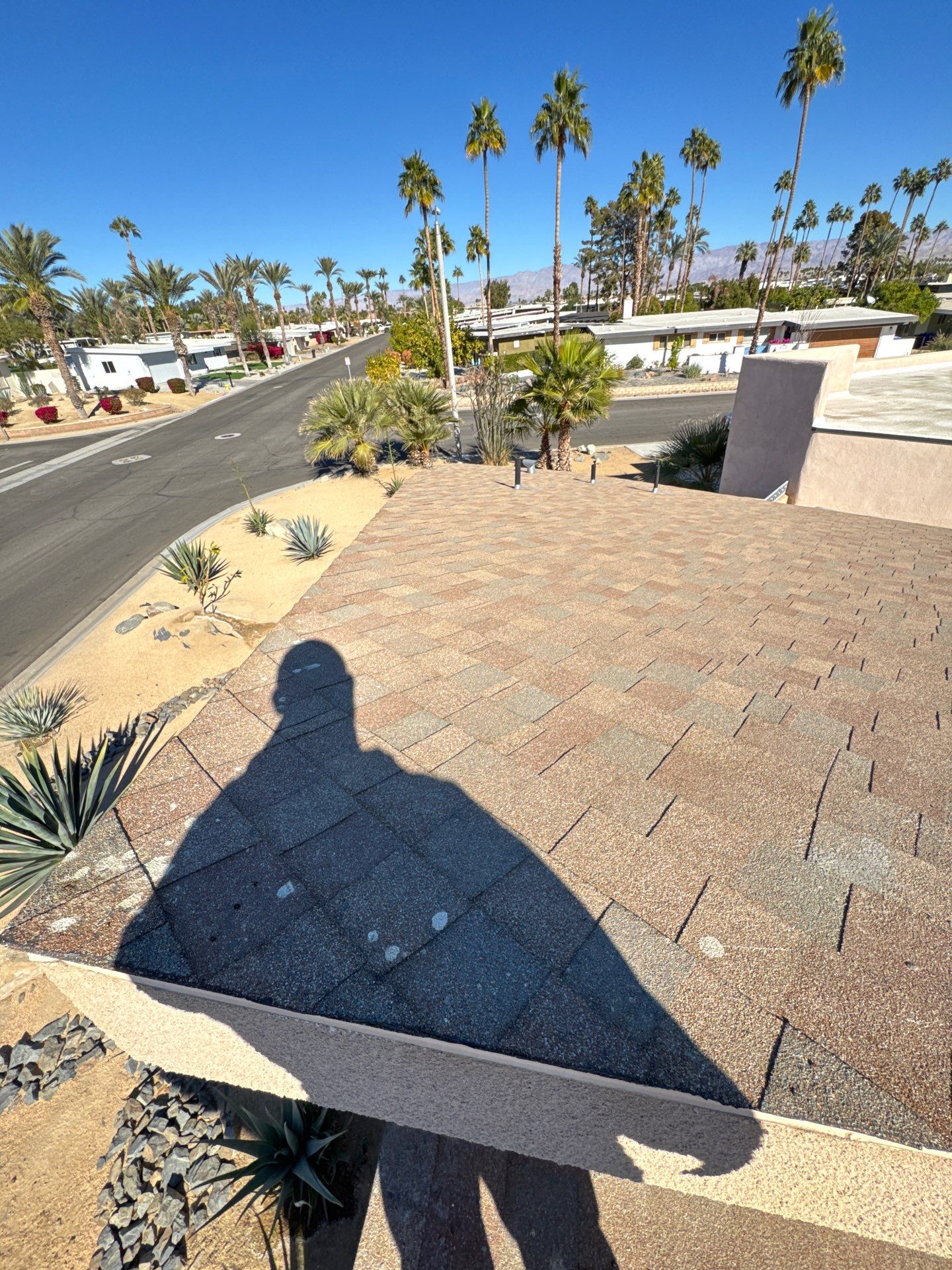 Project in Indian Wells by Desert Roof Concepts