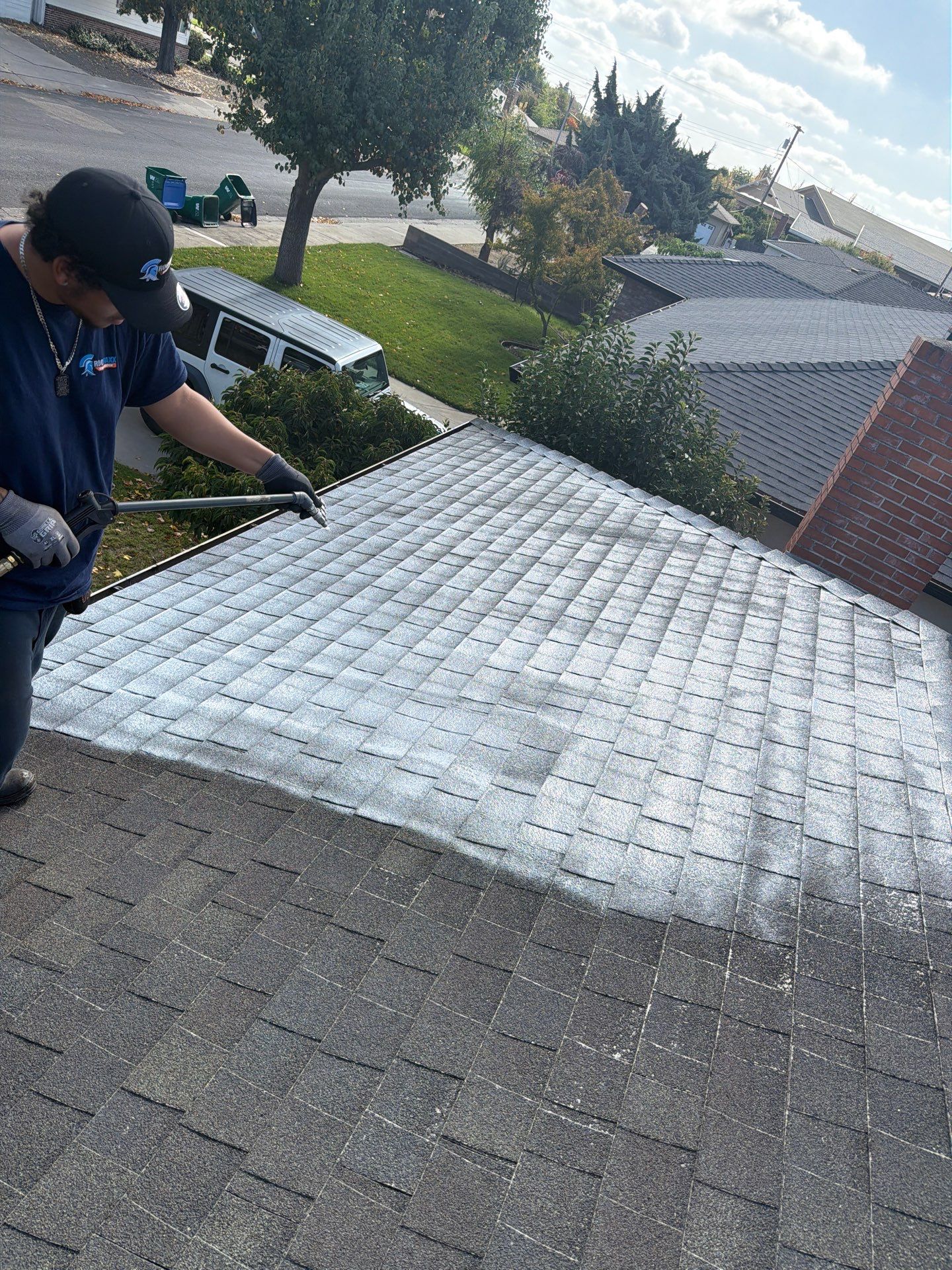 Roof Rejuvenation using Roof Maxx Treatment by Roof Maxx of Folsom