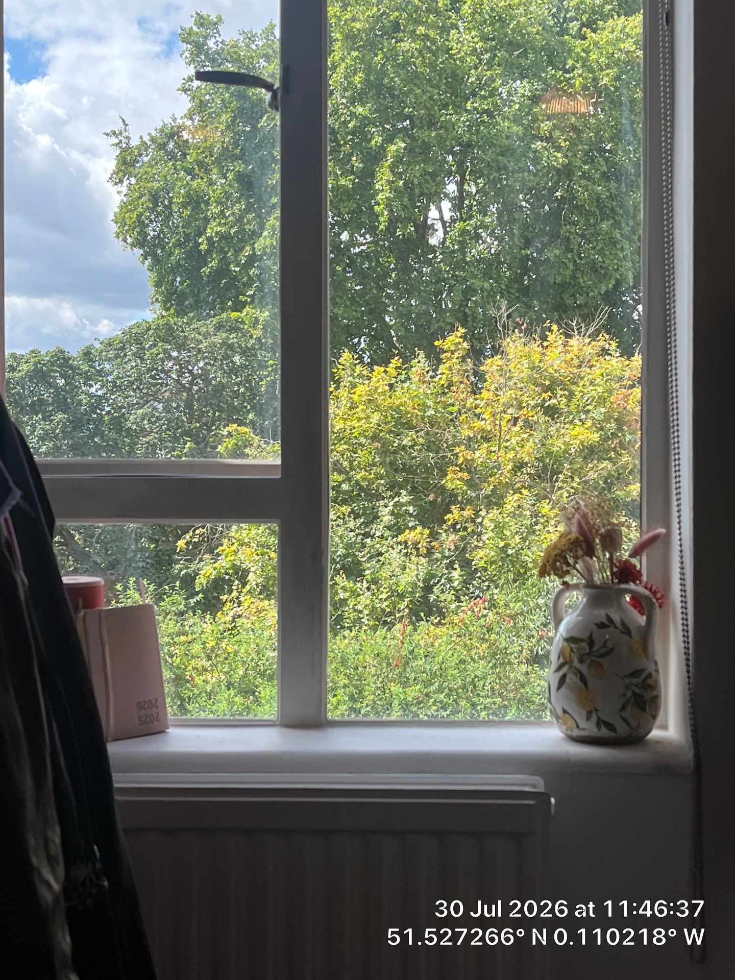 White Window Frame and Panel Radiator Installation in London by CompanyCam Sales Demo