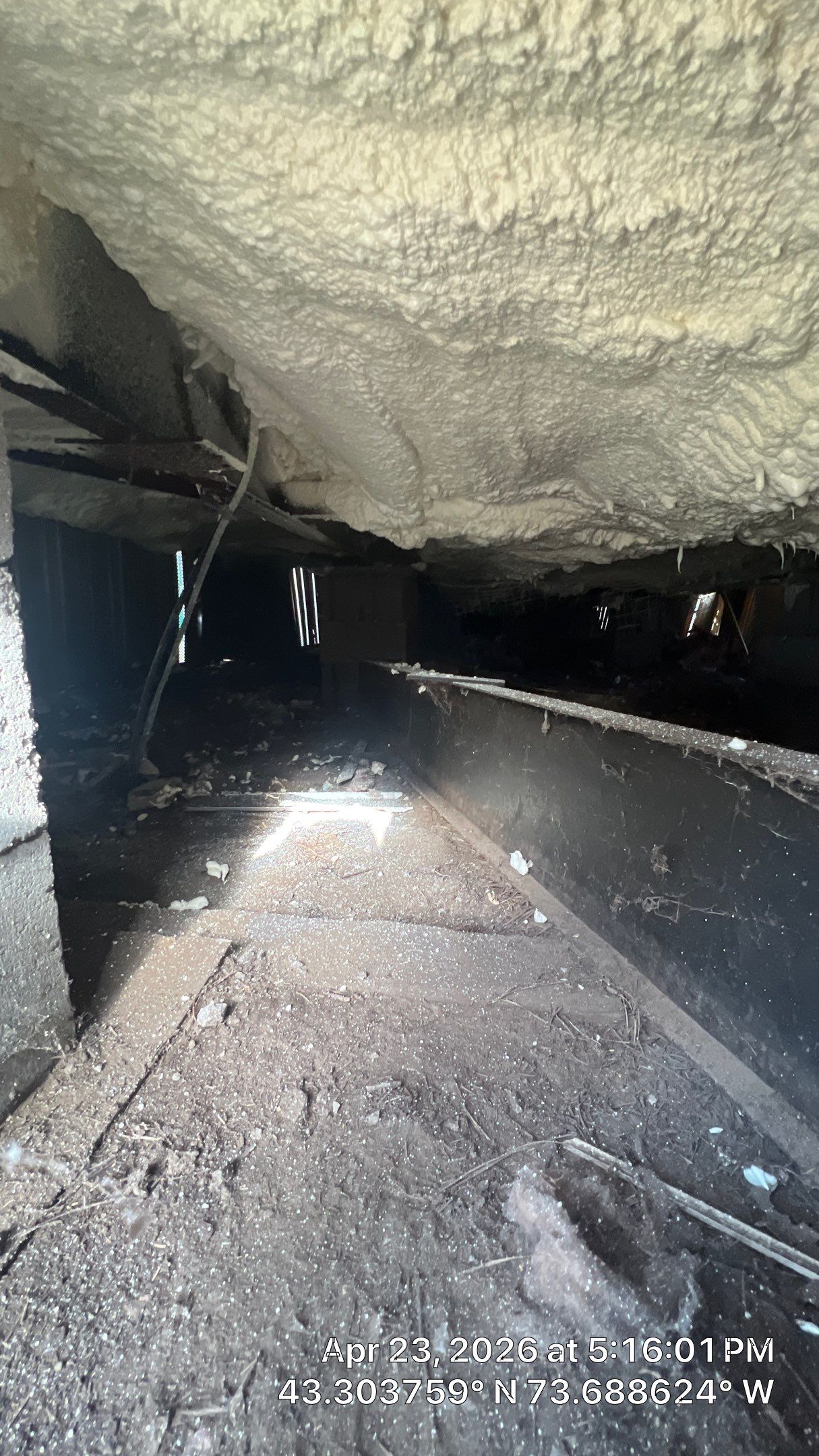 Furnace Replacement and Mobile Home Belly Insulation Project in West Glens Falls by Saffron Elite Home Performance & Building Science
