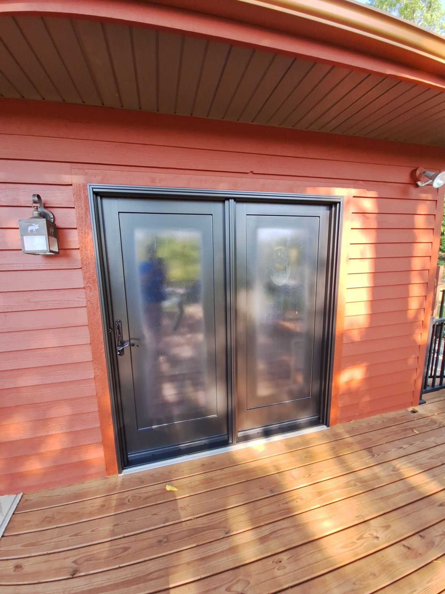 Color update with exterior staining and painting by Gordon Painting