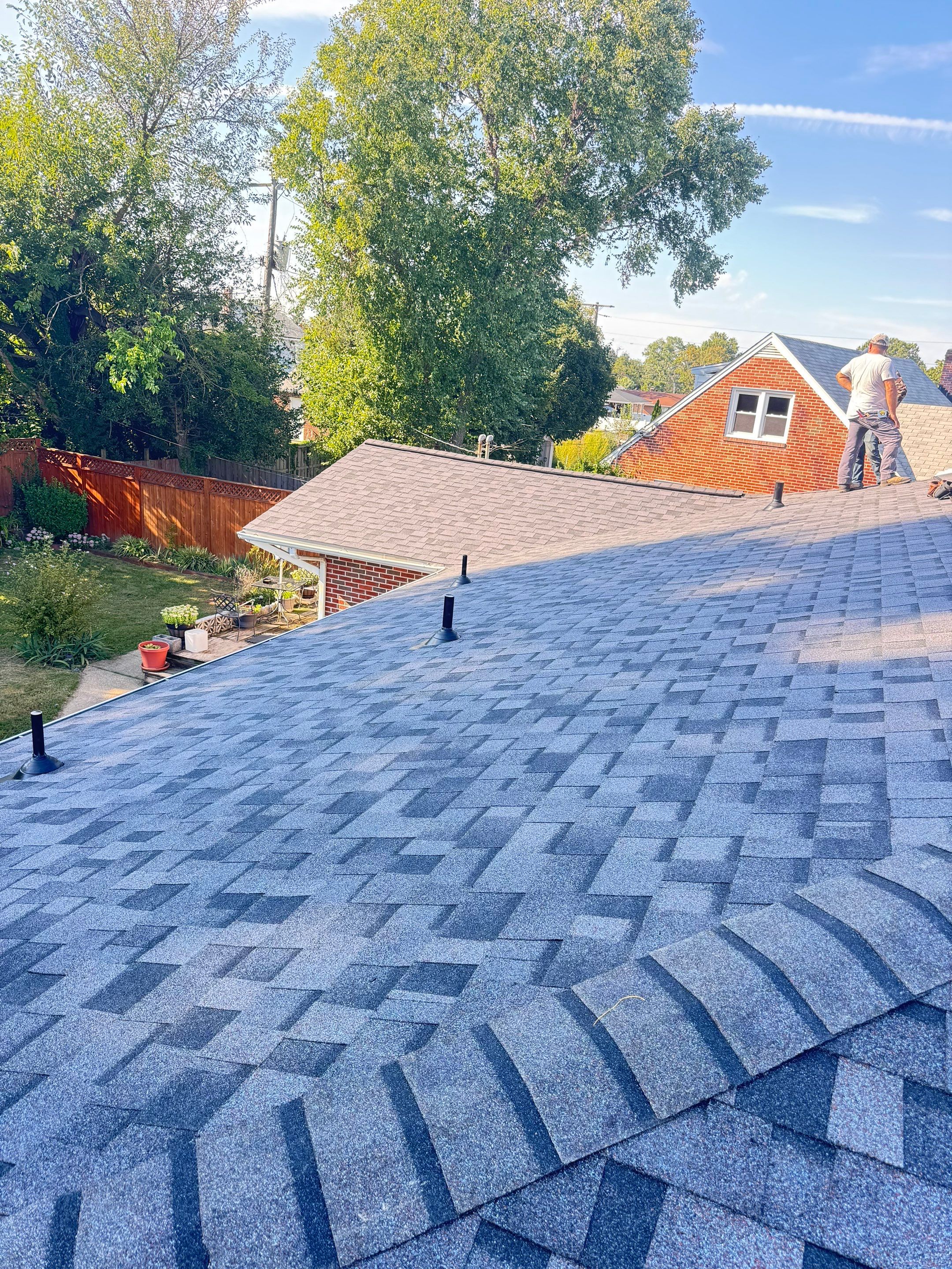 Full Roof Replacement and Shingle Upgrade in Linthicum Heights by First Chesapeake Roofing