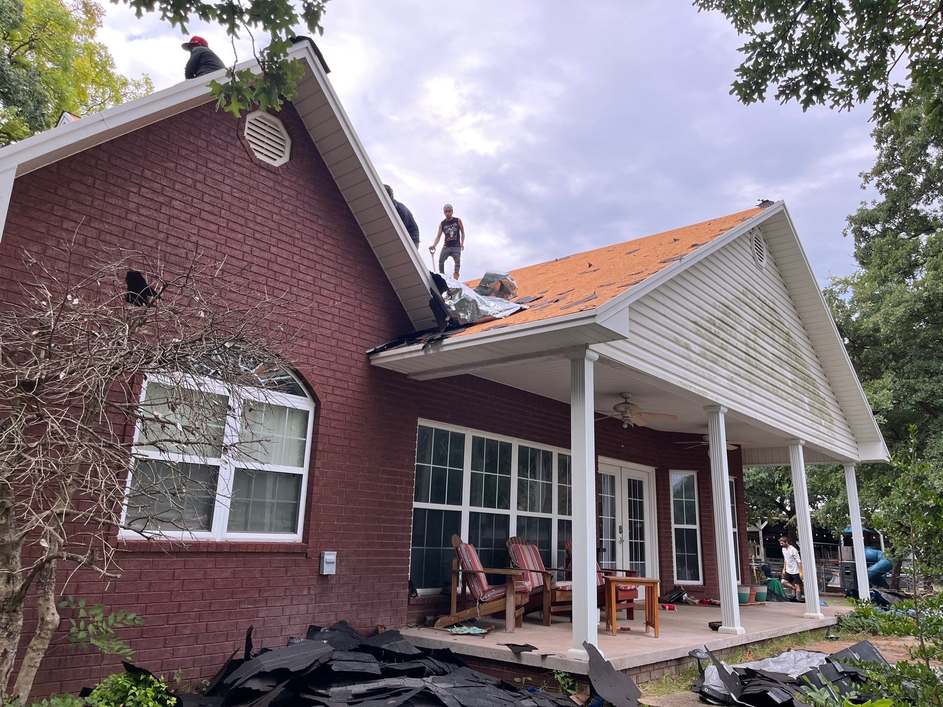 GAF Timberline Roof Replacement in Wynnewood, Oklahoma by BANA Roofing and Solar Supply