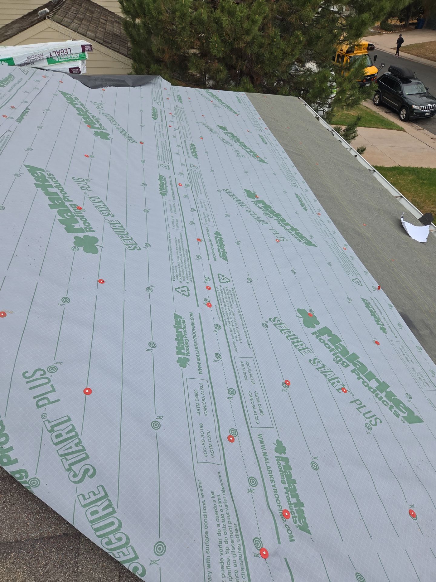 New Roof using Malarkey - Legacy - Weathered Wood by RTP Roofing Company