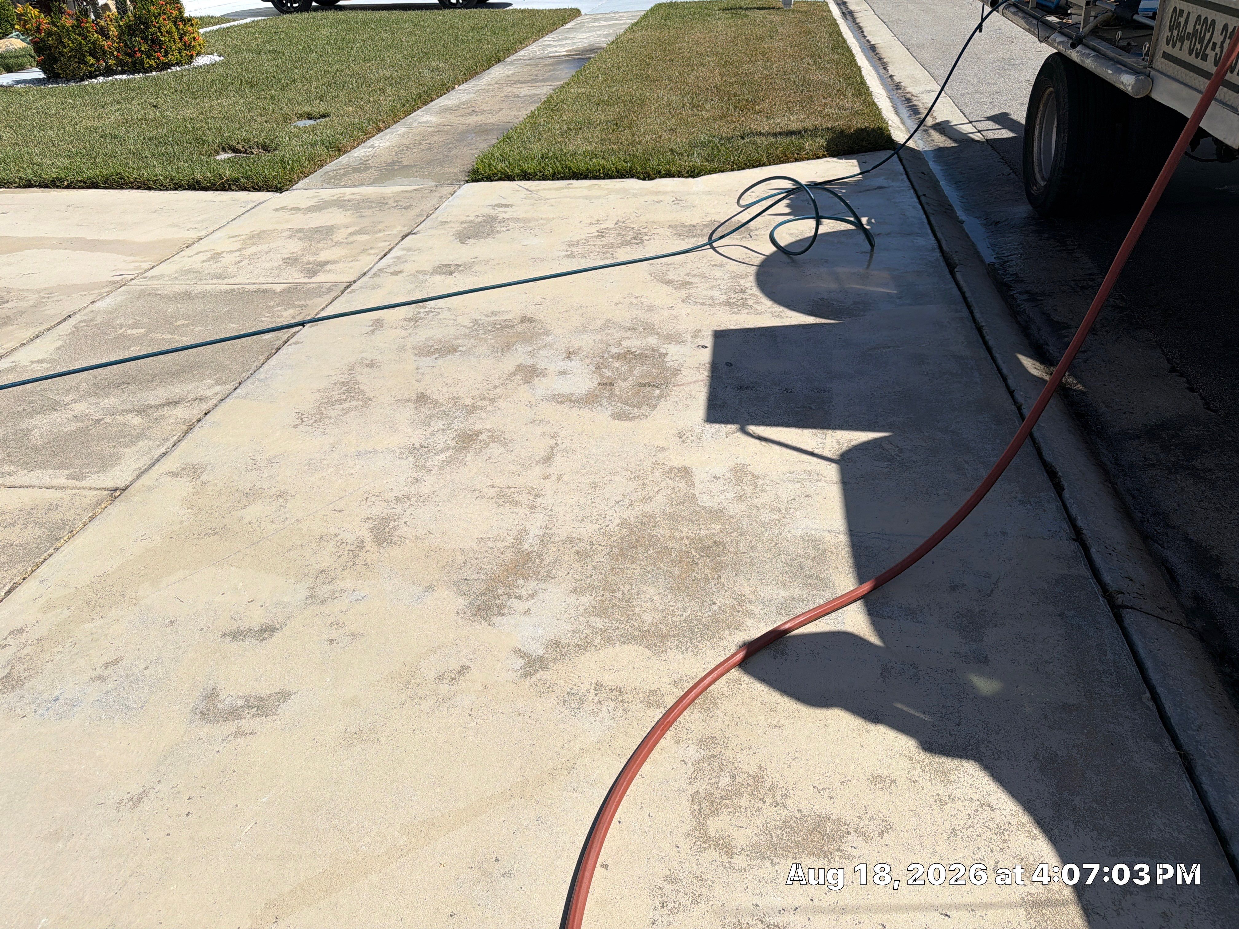 Driveway Painting Service Boca Raton by BKB Pressure Cleaning LLC