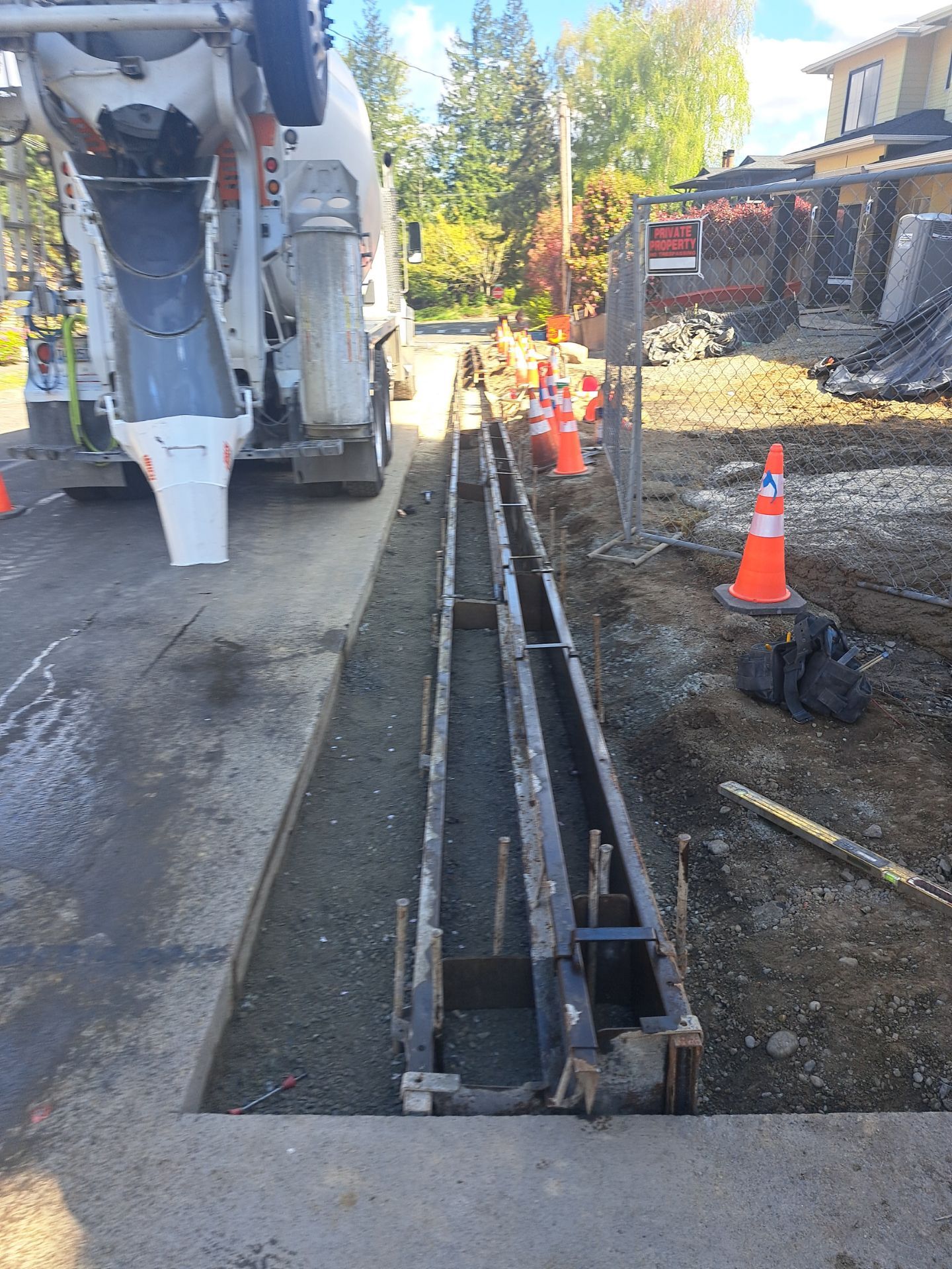 Thomas Custom Homes Development  by Jireh Asphalt & Concrete Inc 