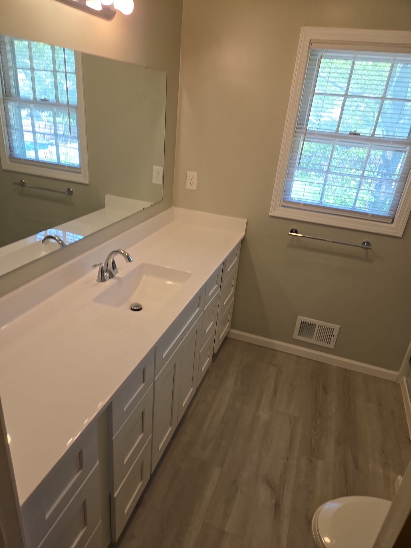 Bathroom Remodel using Shower Door by The Shower Company