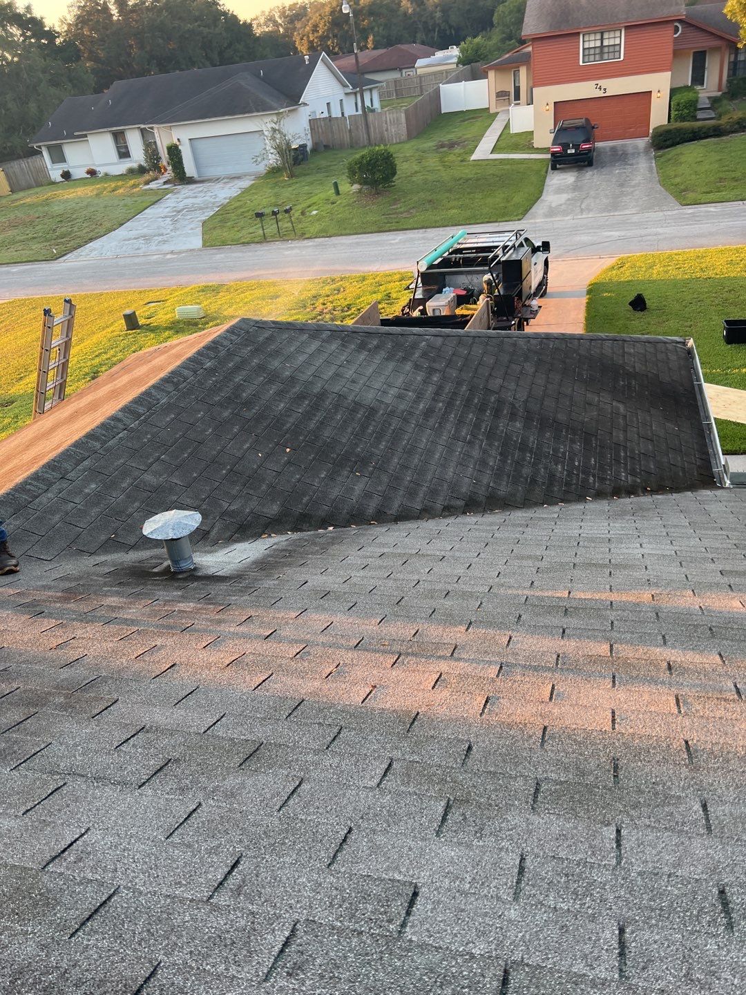 Residential Roofing Installation using GAF Timberline HDZ by 1st Class Roofing, Inc.