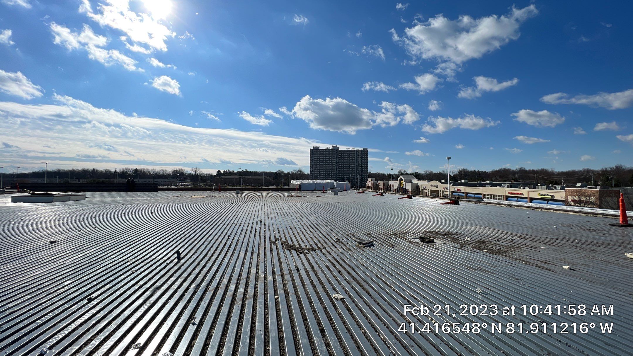 North Olmsted Ohio TPO Roof Install by Gold Star Roofing LLC 