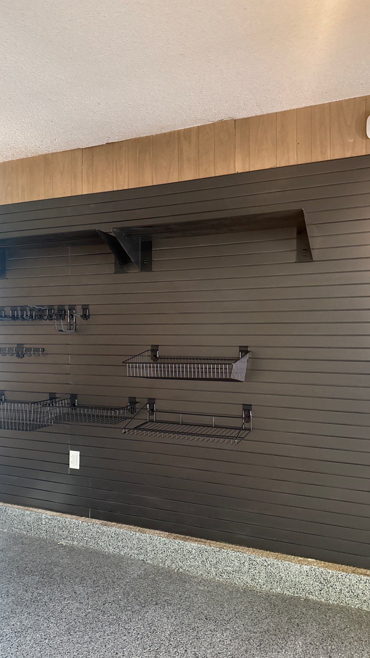 Custom Garage Slatwall Storage System Installation in Mission Hills by Banner Garage