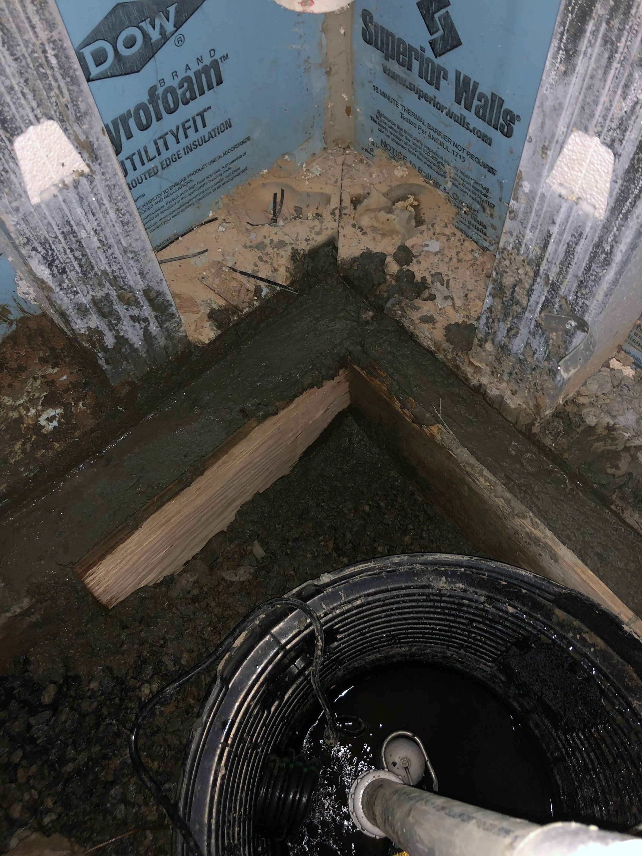 Interior French Drain Job in Summit, NJ by Pure Service Pro, LLC 