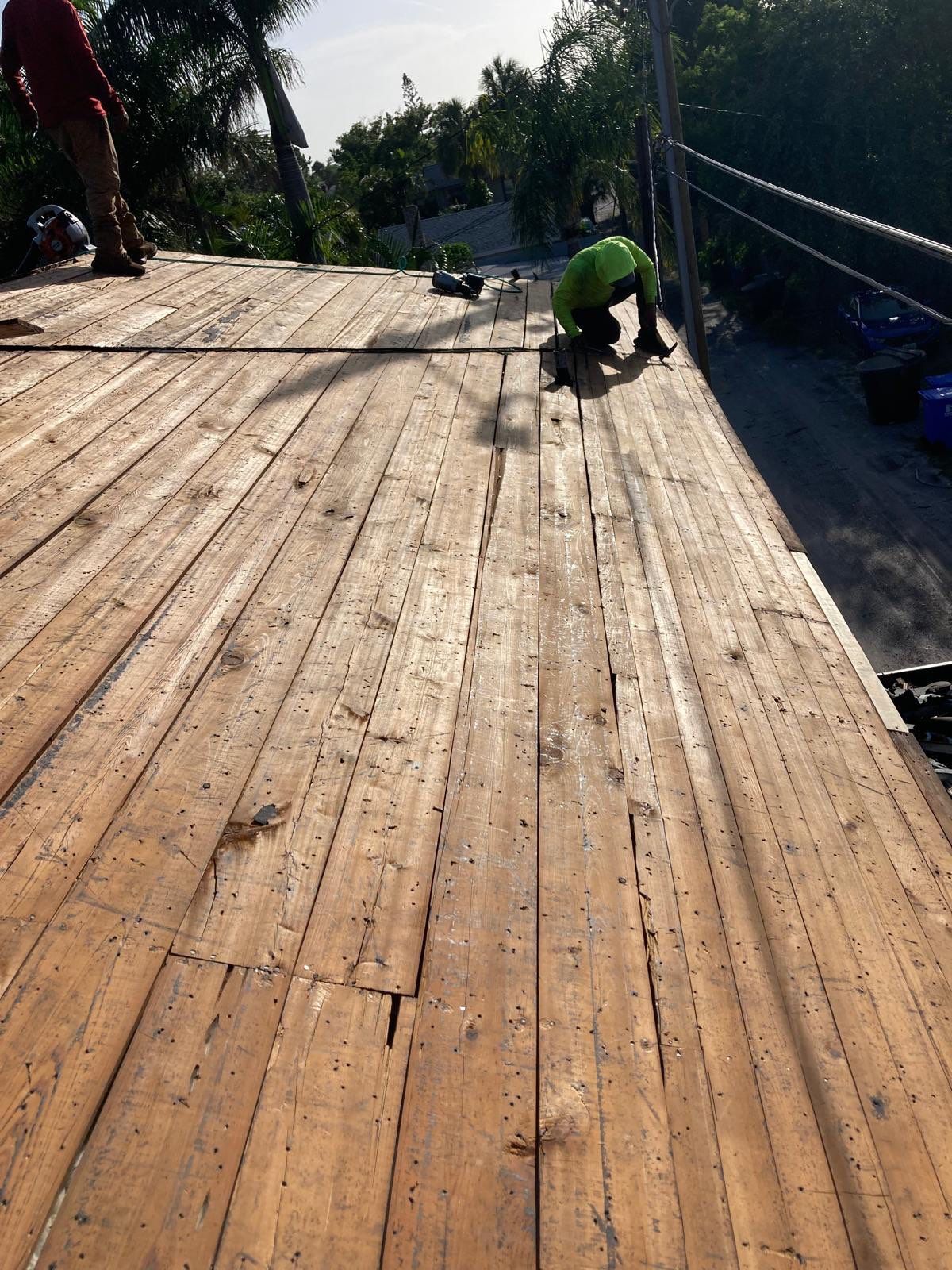 Project in St. Petersburg 33713 by Mitchell Roofing Company LLC 