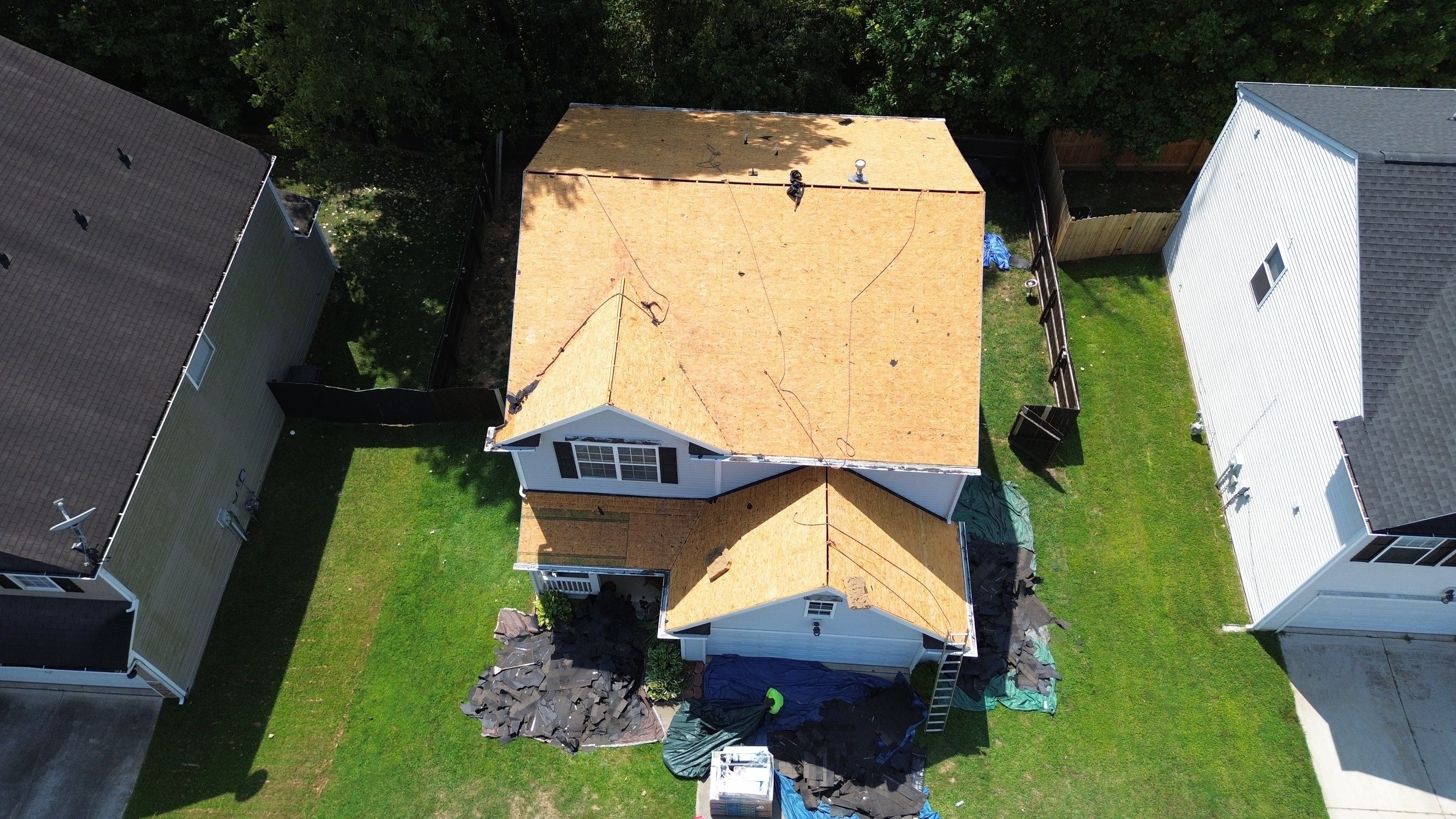 Roof, siding and gutter replacement by hail damage by Just Brilliant Restoration JBR
