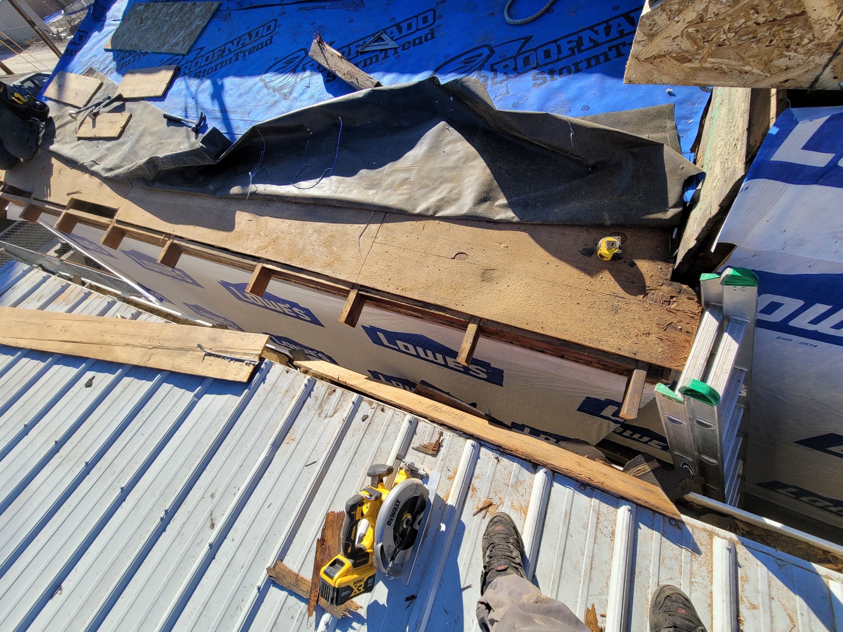 Residential Roofing Installation using Delta Metals by Bros Roofing