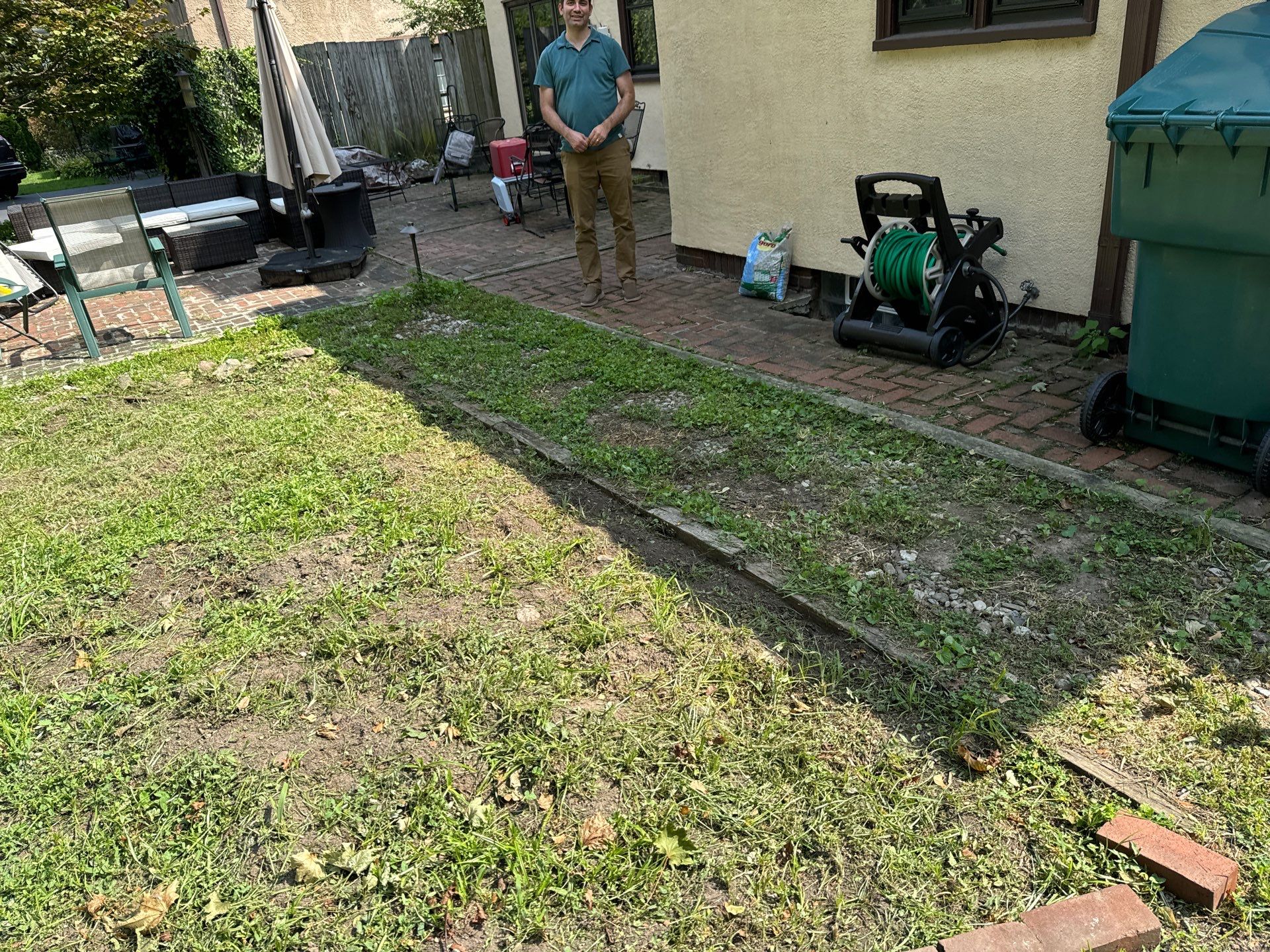 Majestic Ashlar stamped concrete patio  by NG Masonry & Construction LLC