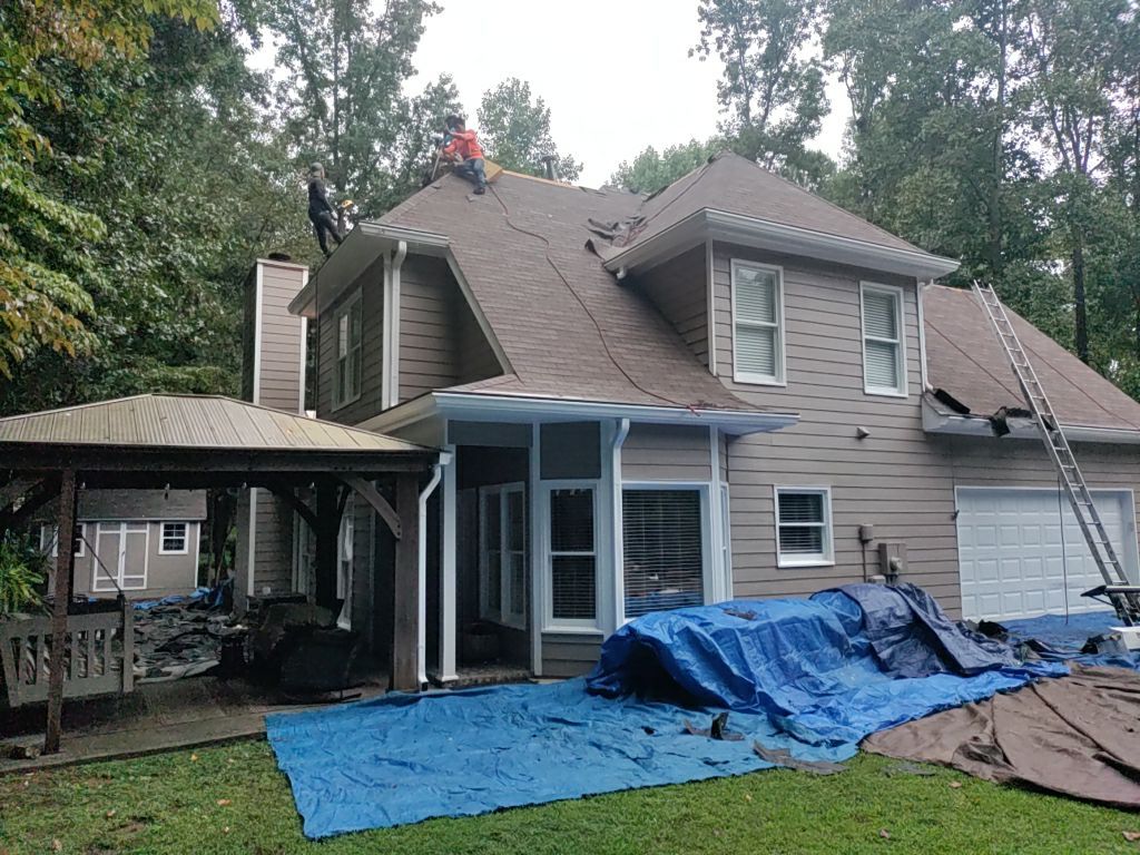 Residential Roofing Installation using Owens Corning by Inspector Roofing and Restoration