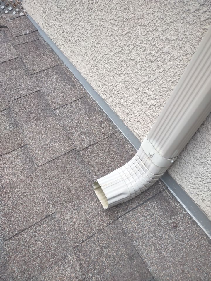 Roof Damage by Bros Roofing