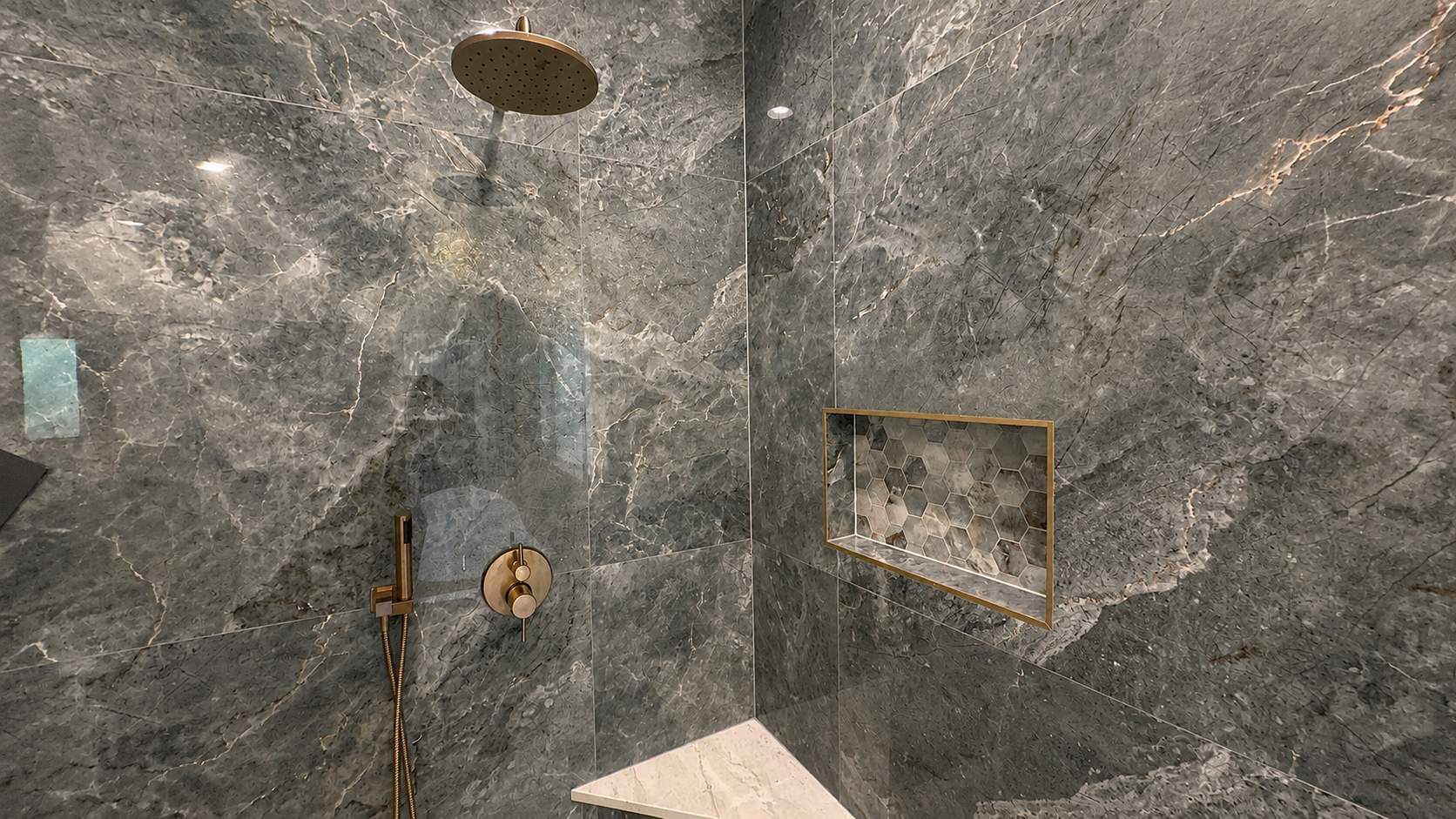 Stone Oak Master Bathroom Remodel with Freestanding Tub & Walk-In Shower by Legacy Bath and Kitchen