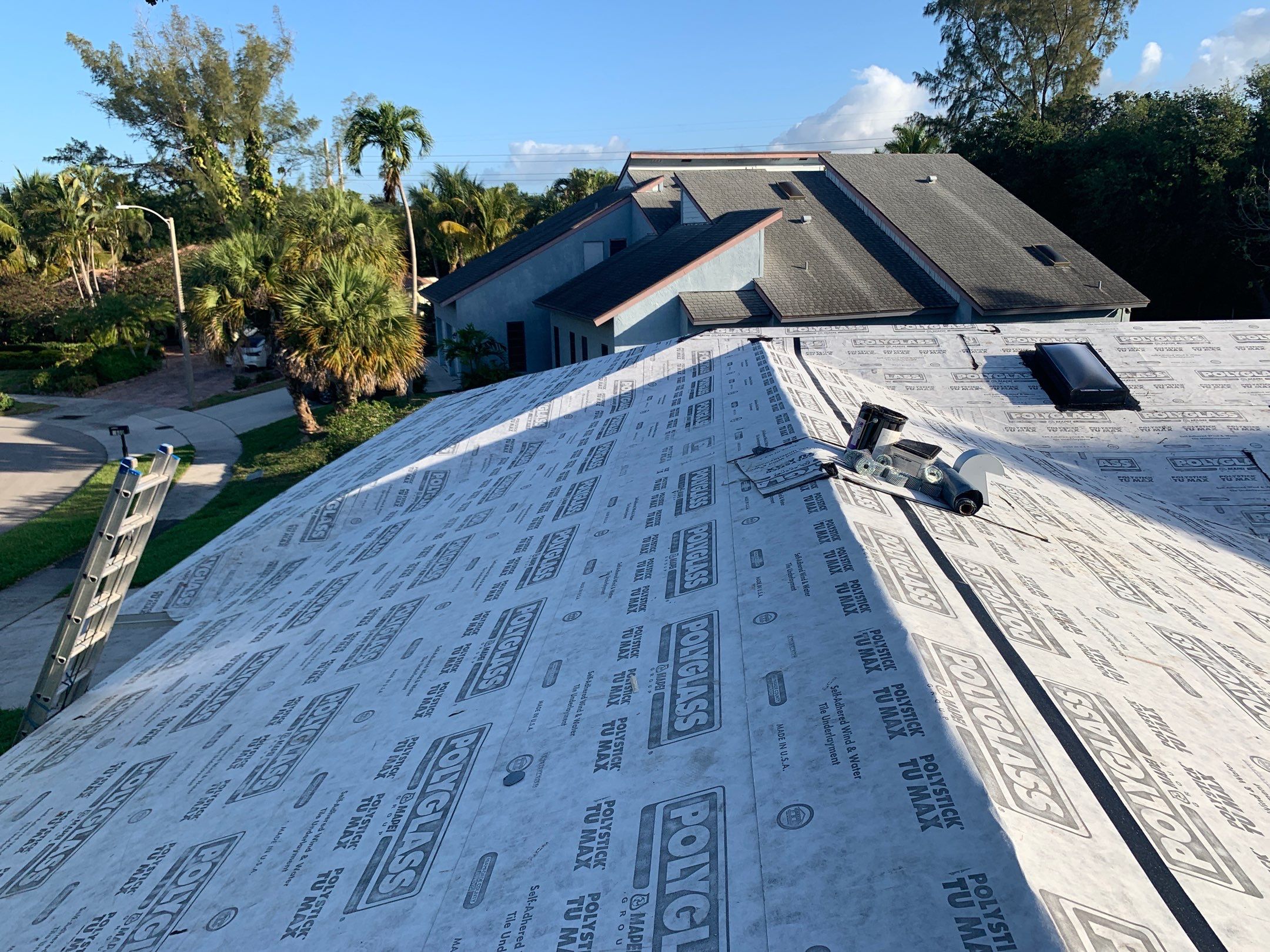 Residential Roofing Installation using Eagle Roofing Tile by BLUES BROTHERS ROOFING