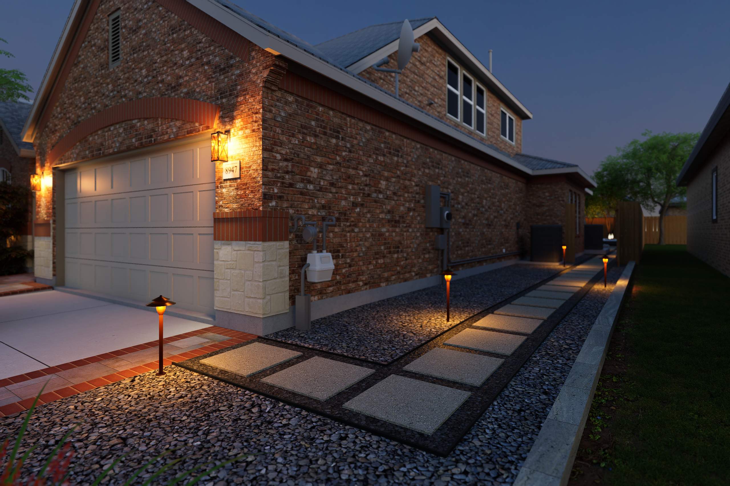 3D Design Render, San Antonio TX by Hole In One Lawns, LLC