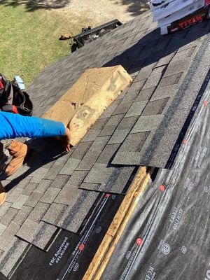 Residential Roofing Repair using Owen's Corning Duration (Lifetime) Shingles