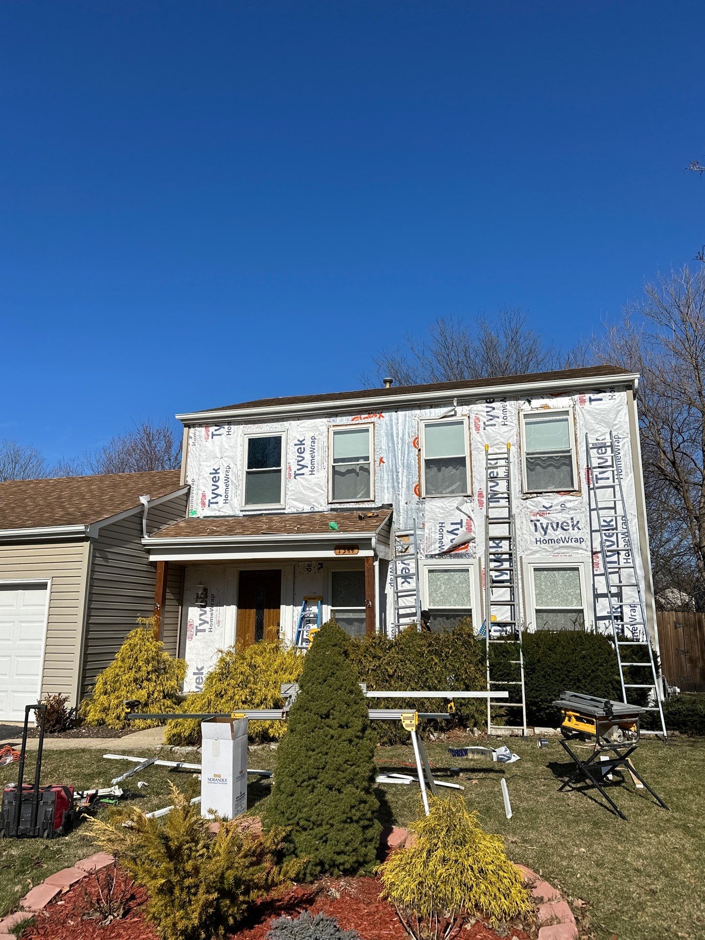 Residential Roofing Installation using Owens Corning  by Perfect Exteriors Inc. 