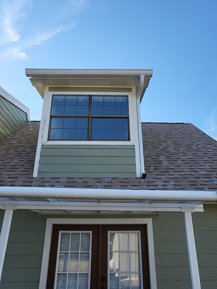 Gutter Installation using K-Style Seamless Gutters by Gutter Professors