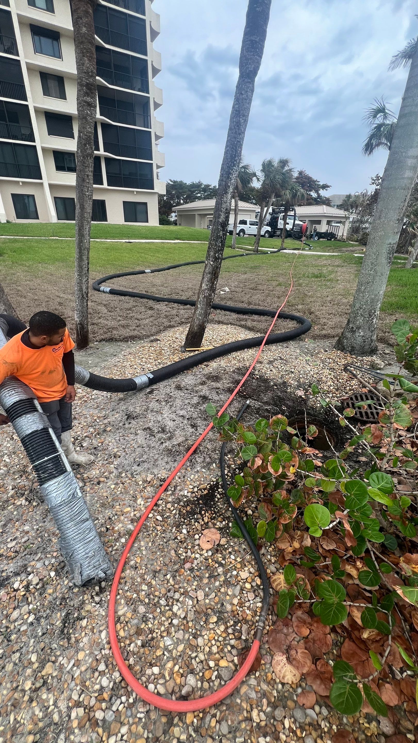 Condo Storm Water System Maintenance by APS Power & Water