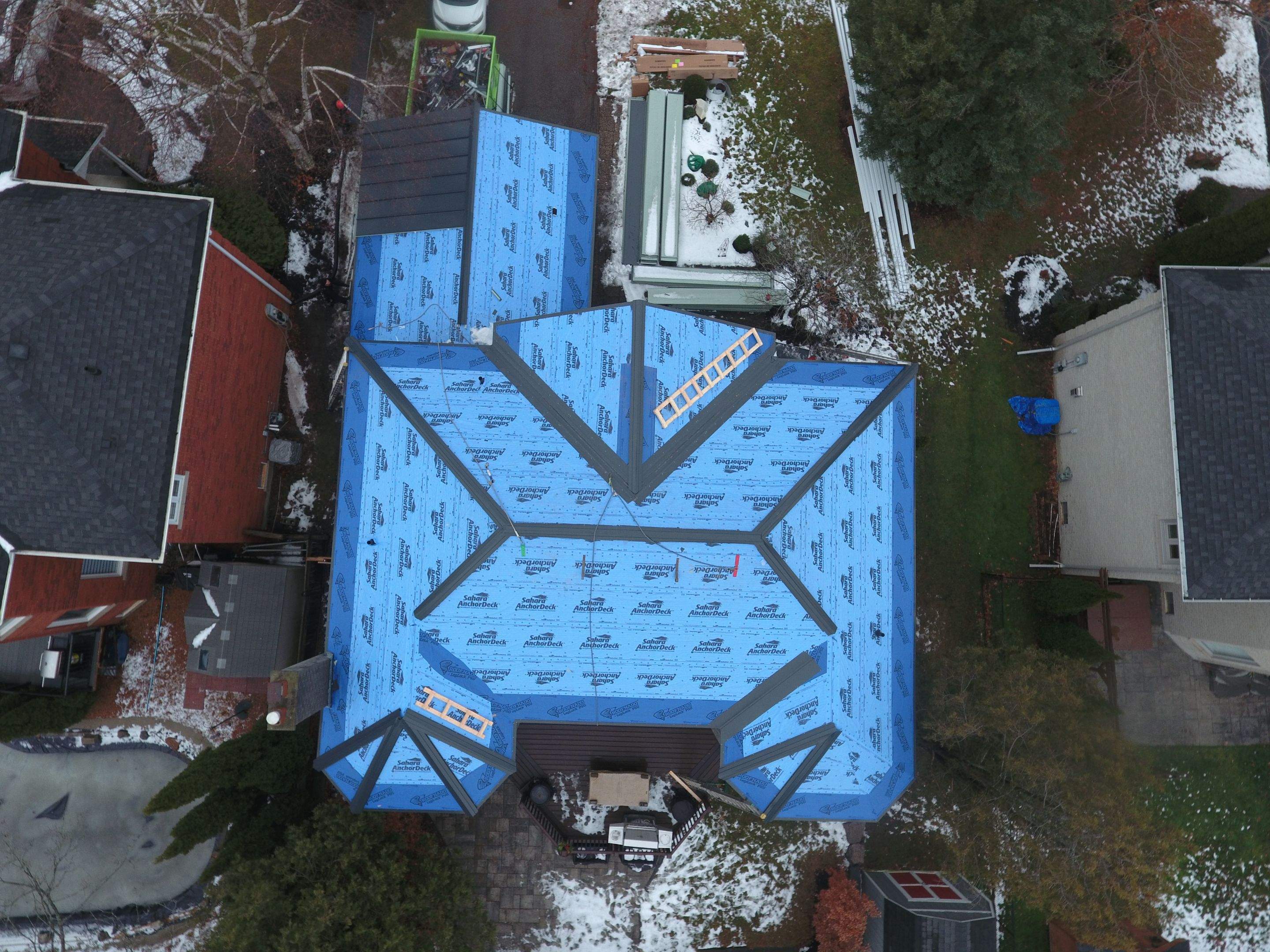 Roof Replacement using 16" Standing Seam Panels by Jay Carter Roofing & Sheet Metal