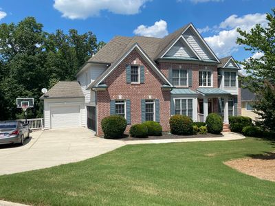 Exterior Painting and Deck Refinishing for Dacula Residential Home